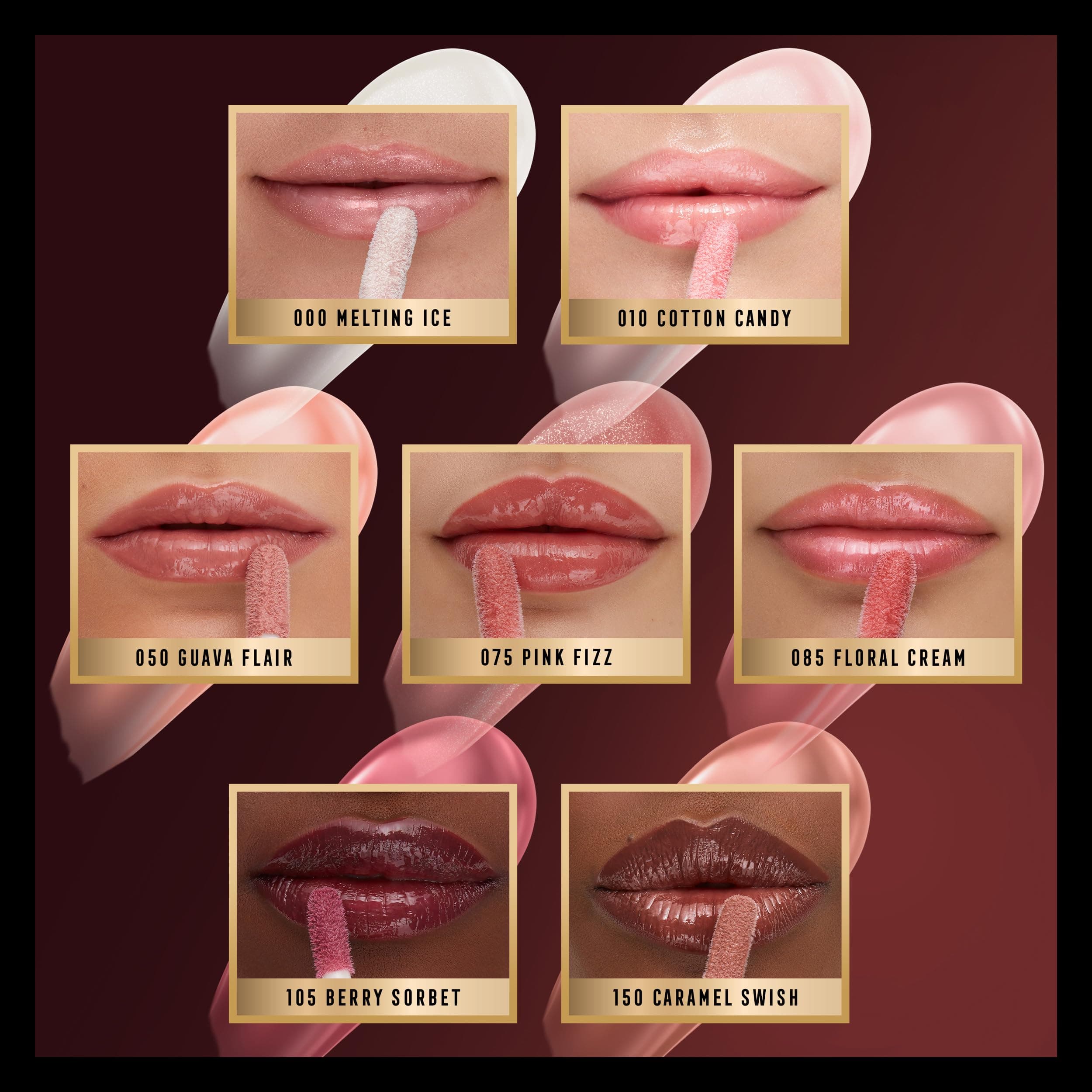 Max Factor 2000 Calorie Lip Glaze, 000 Melting Ice