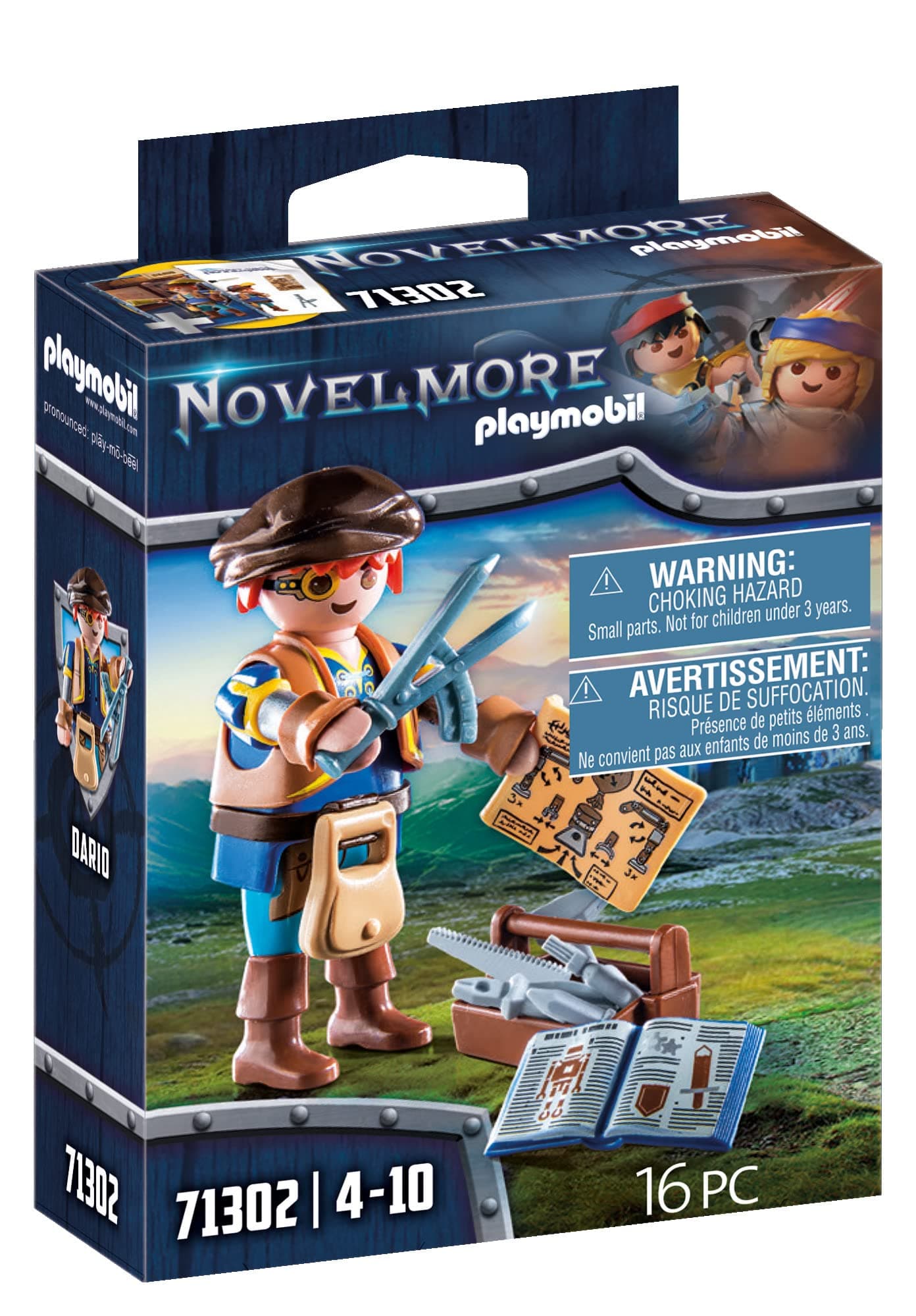 PLAYMOBIL Novelmore 71302 - Dario ar instrumentiem