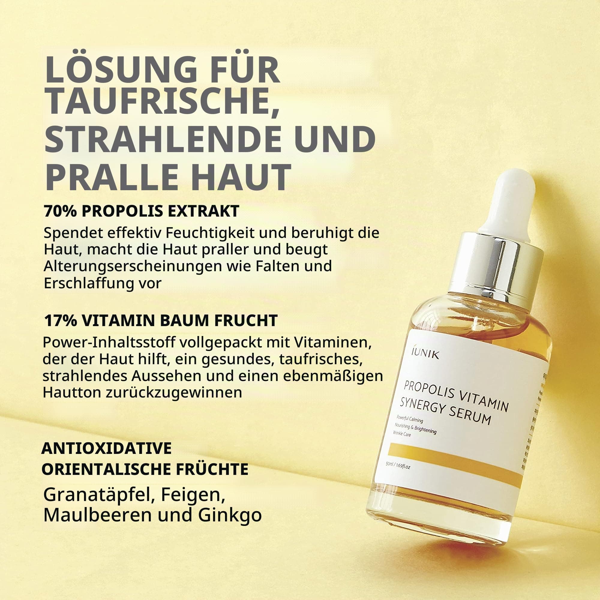 iUNIK Propolis Vitamin Synergy Serum (50 ml)