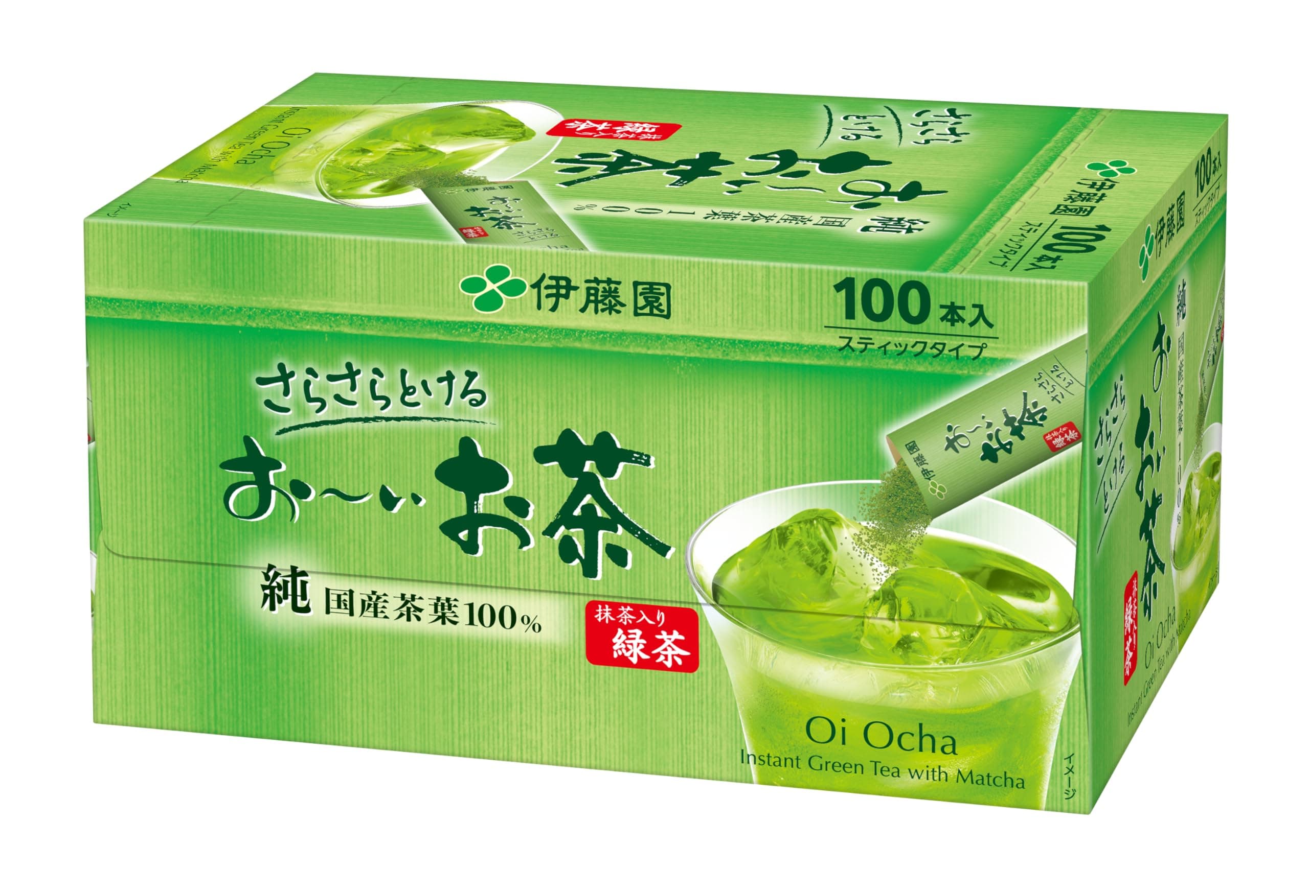 Oi Ocha Japanese Green Tea Sticks
