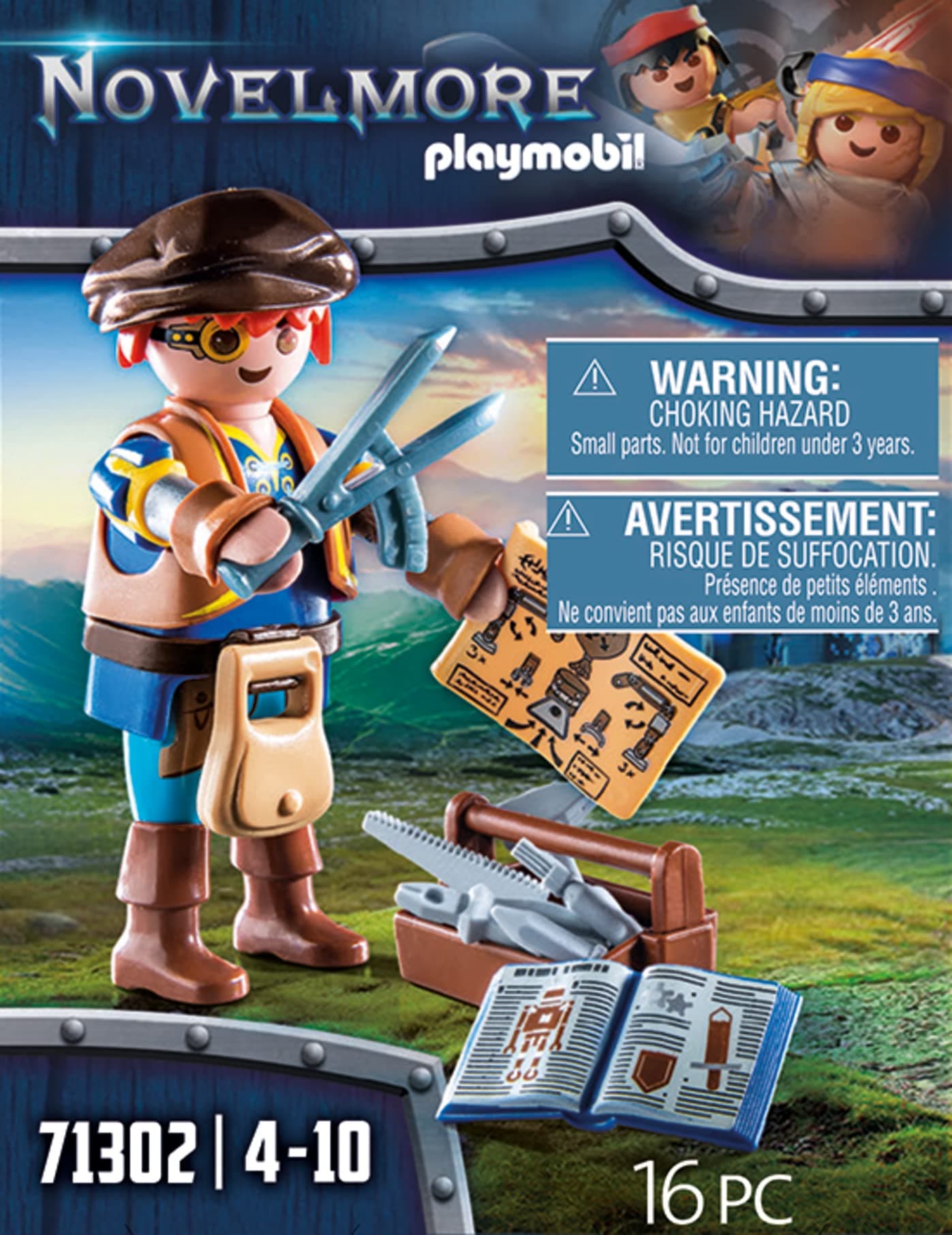 PLAYMOBIL Novelmore 71302 - Dario ar instrumentiem