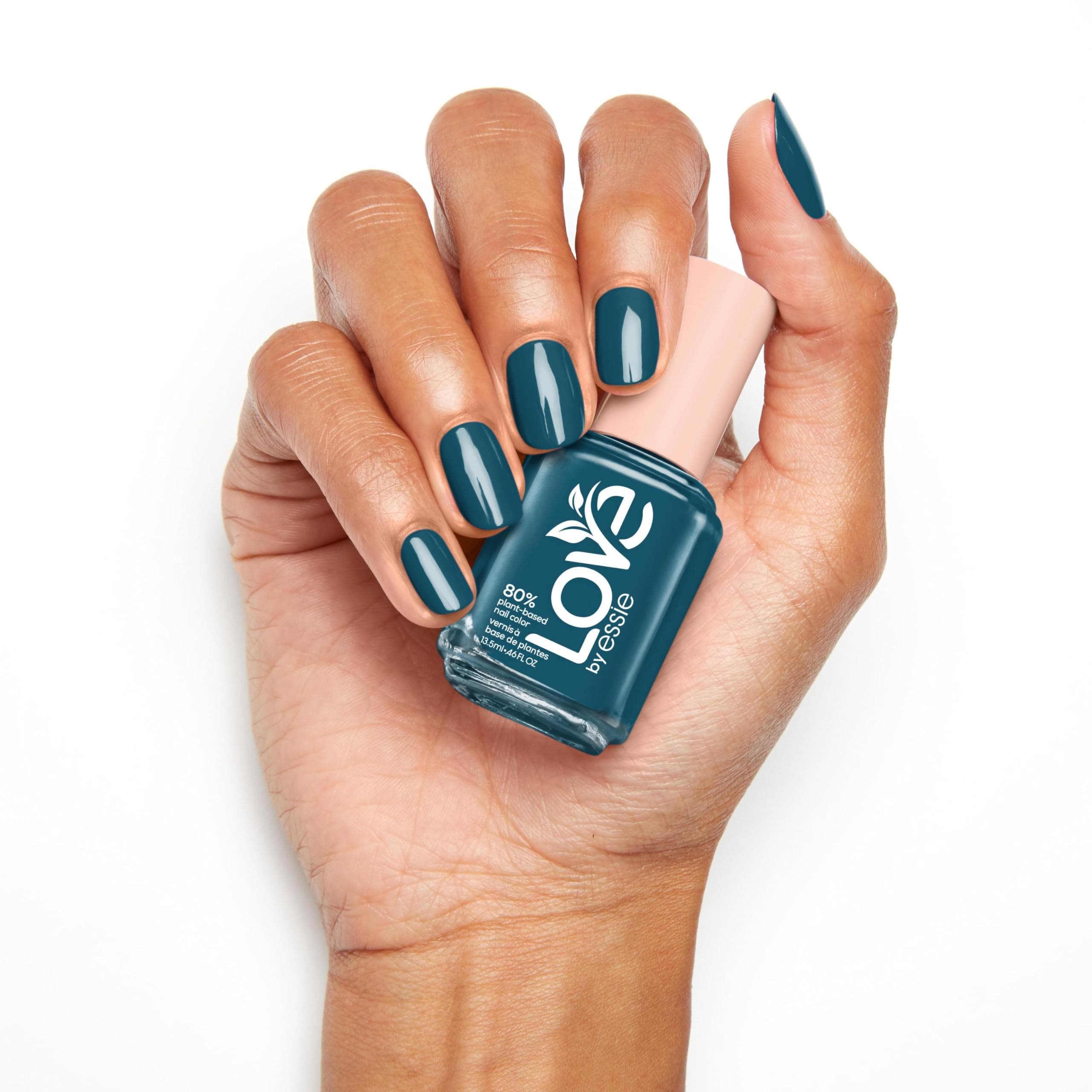 essie langanhaltender Nagellack, Nr. 200 doin' my best, Tiefgrün