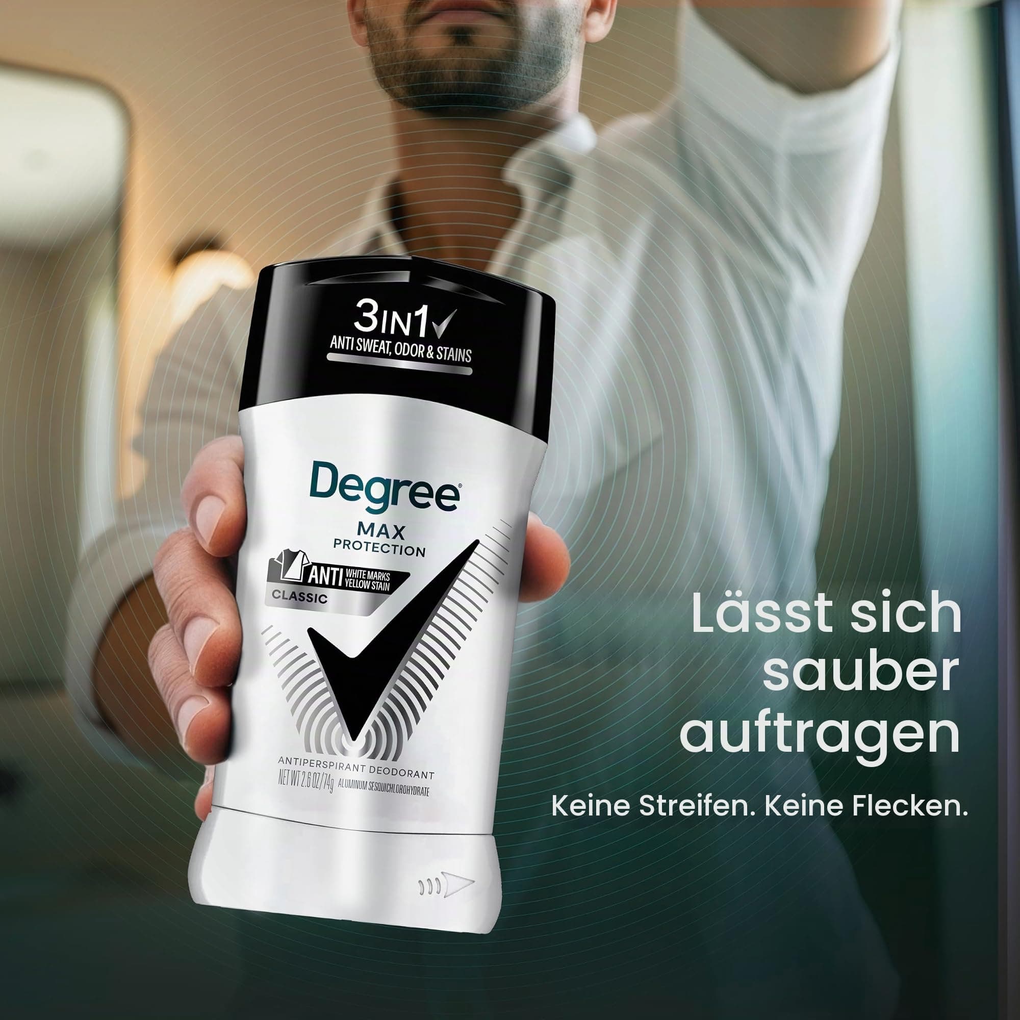 Degree Men UltraClear Pretsviedru Zīmuļa Dezodorants