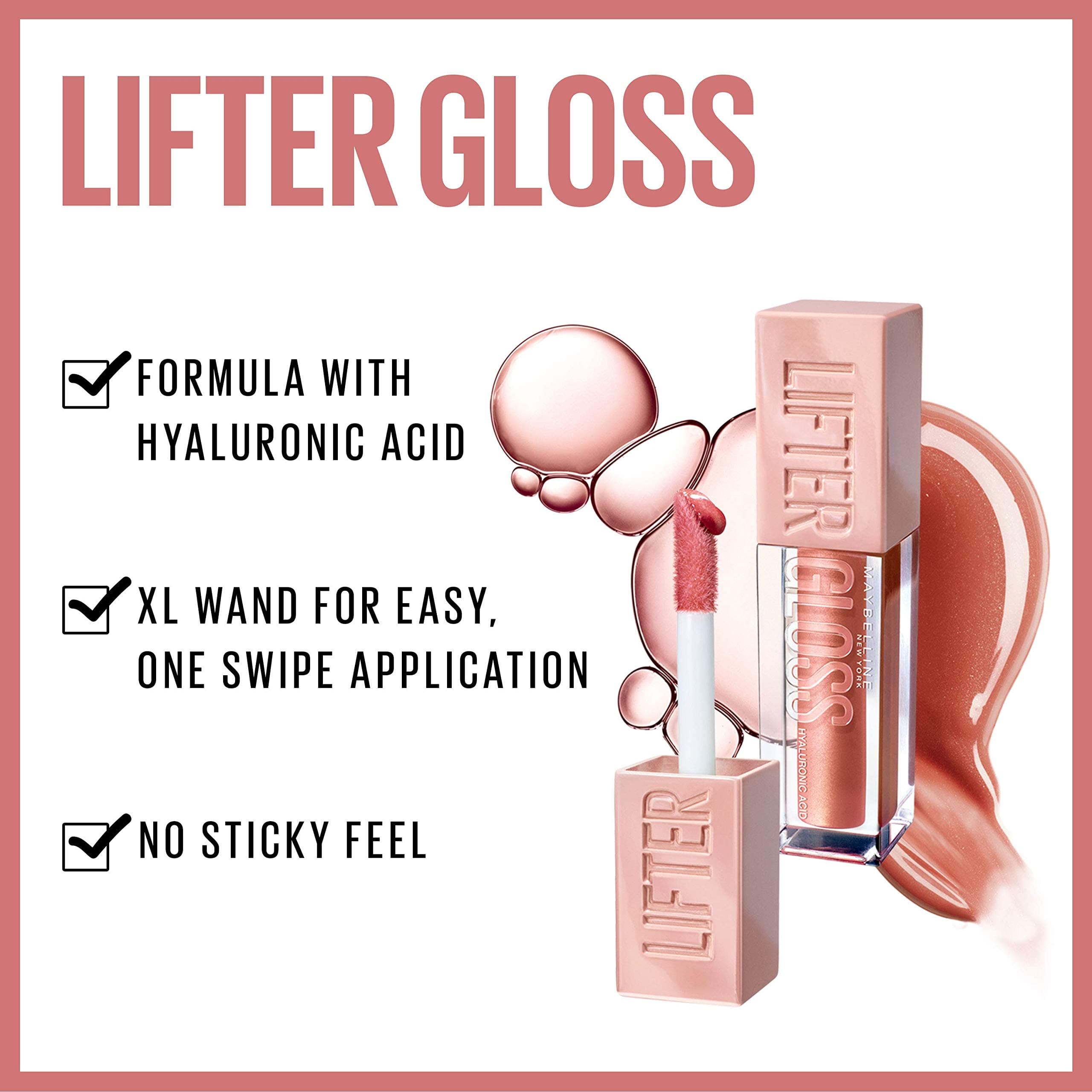 Maybelline New York Lifter Gloss Lūpu spīdums, Nr. 007 Amber