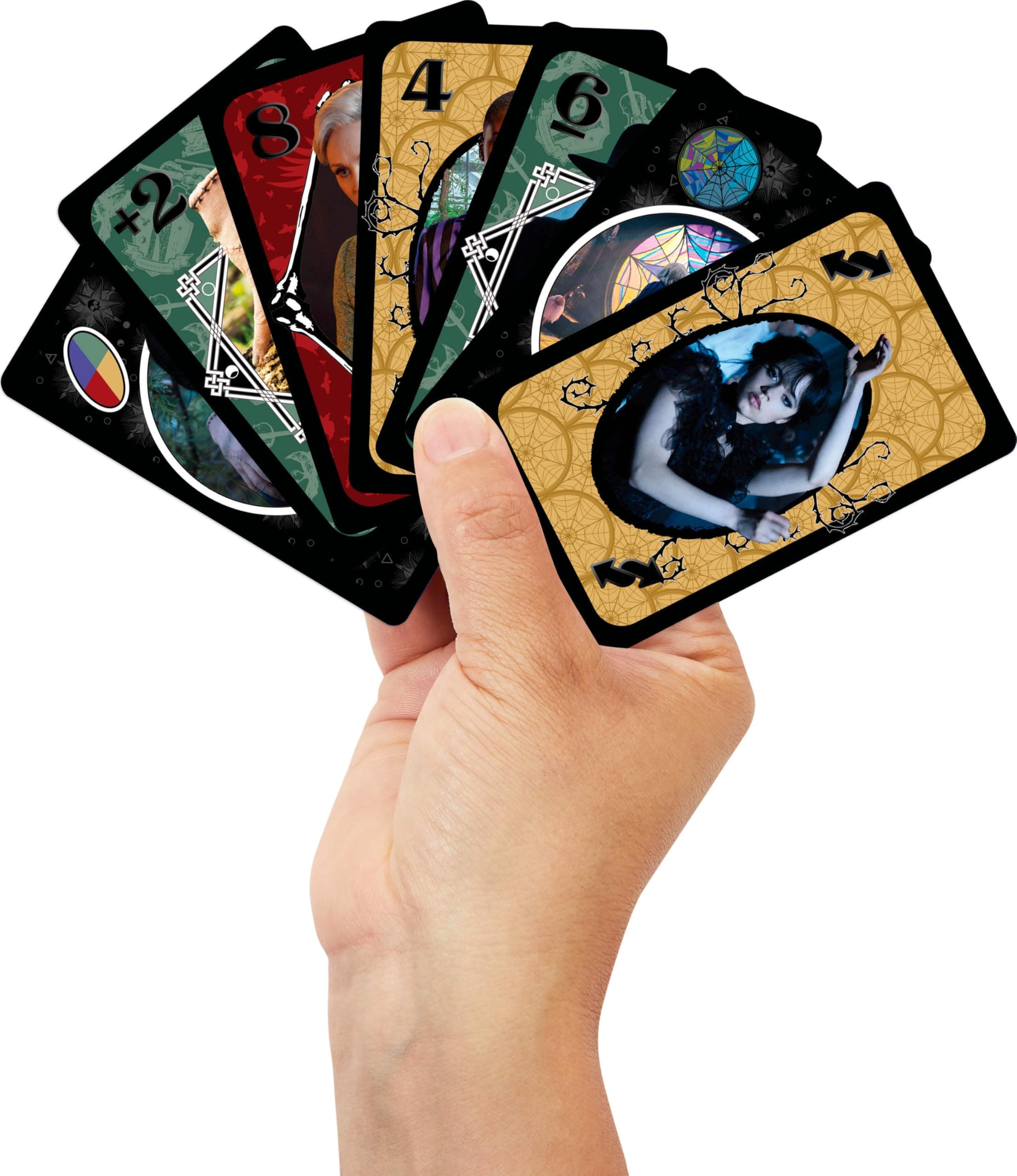 Mattel Games UNO Wednesday Kartenspiel
