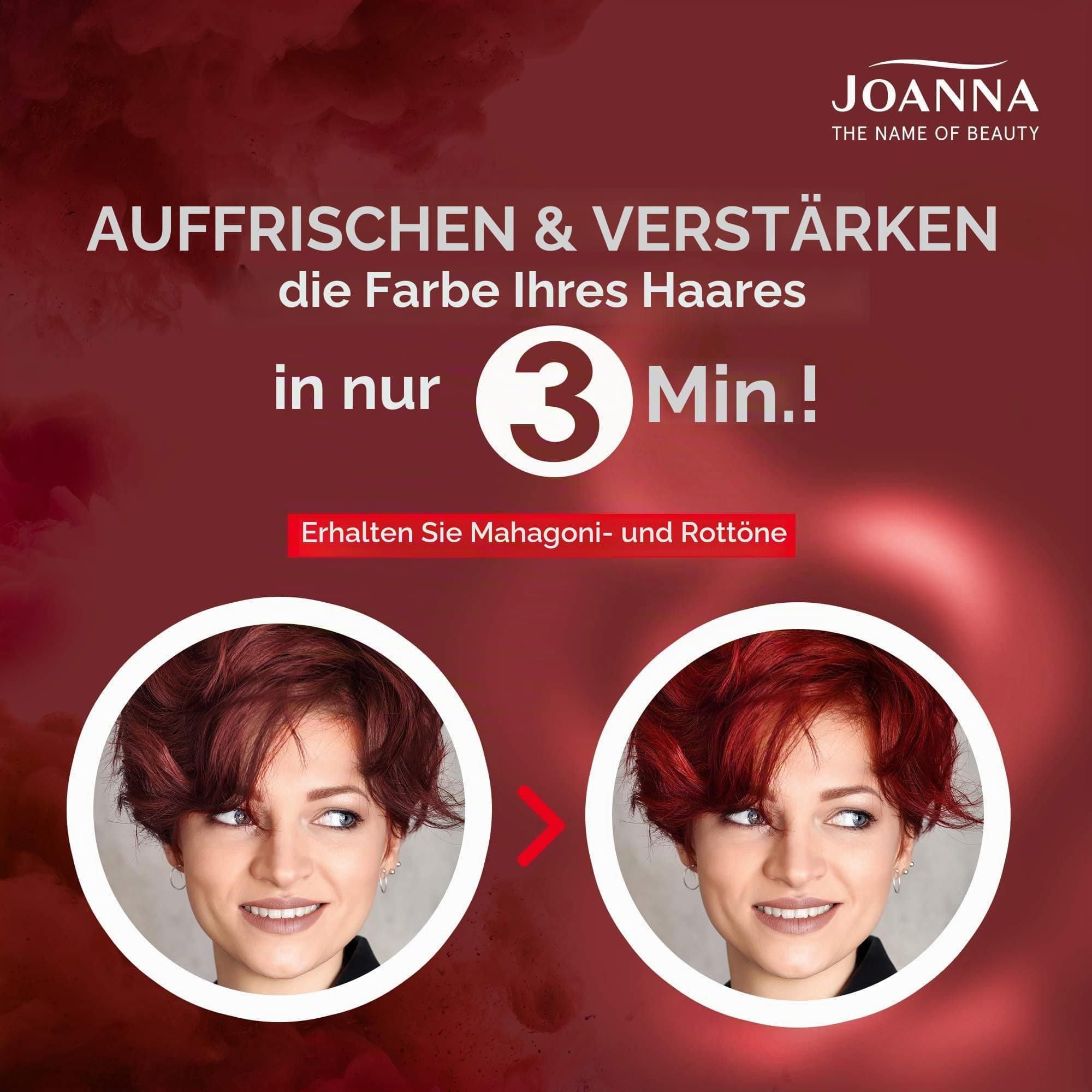 Joanna Professional Ultra Color balzams sarkanajiem matiem