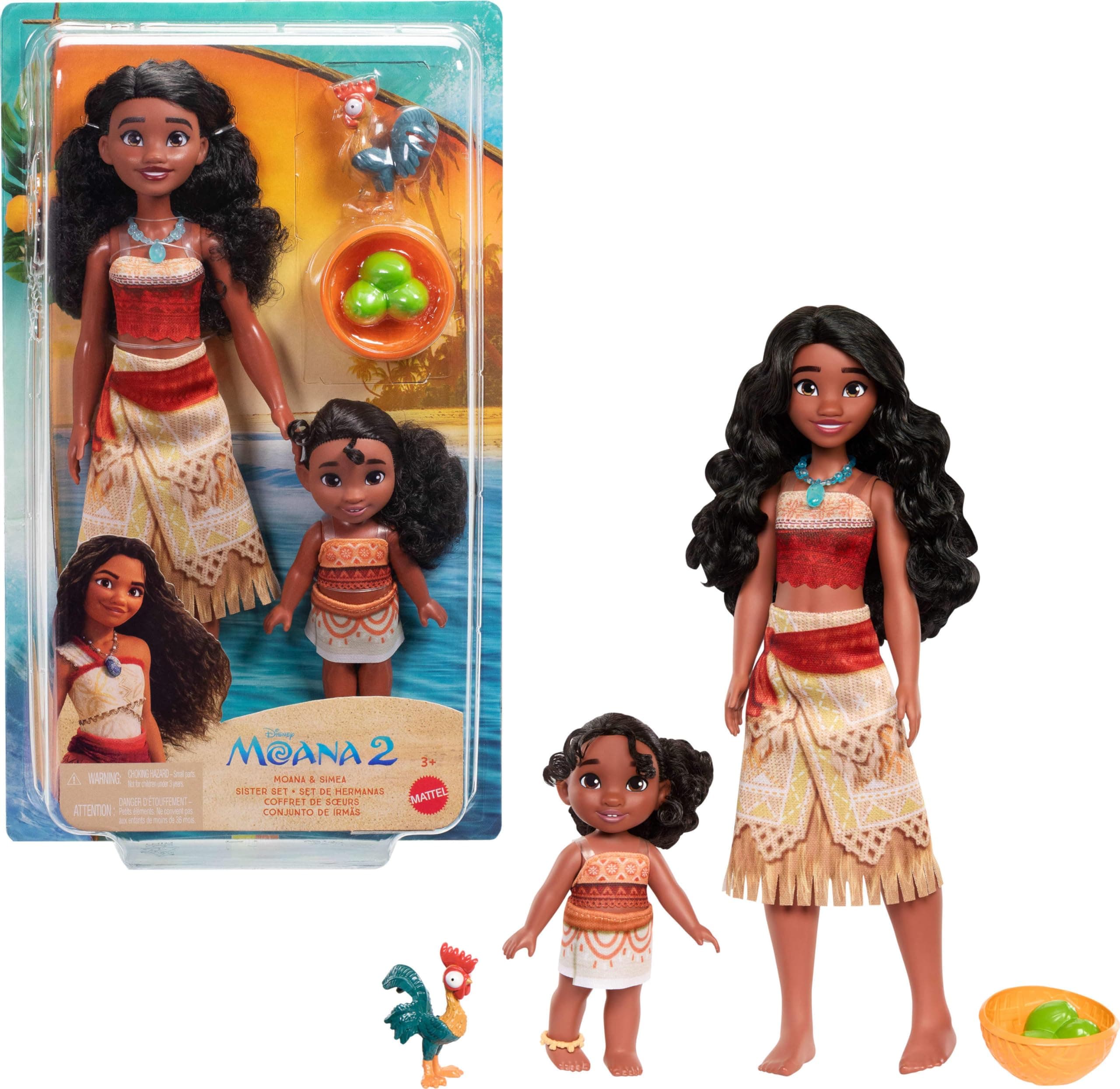 Mattel Disney Moana JBT41 Modepuppe Simea