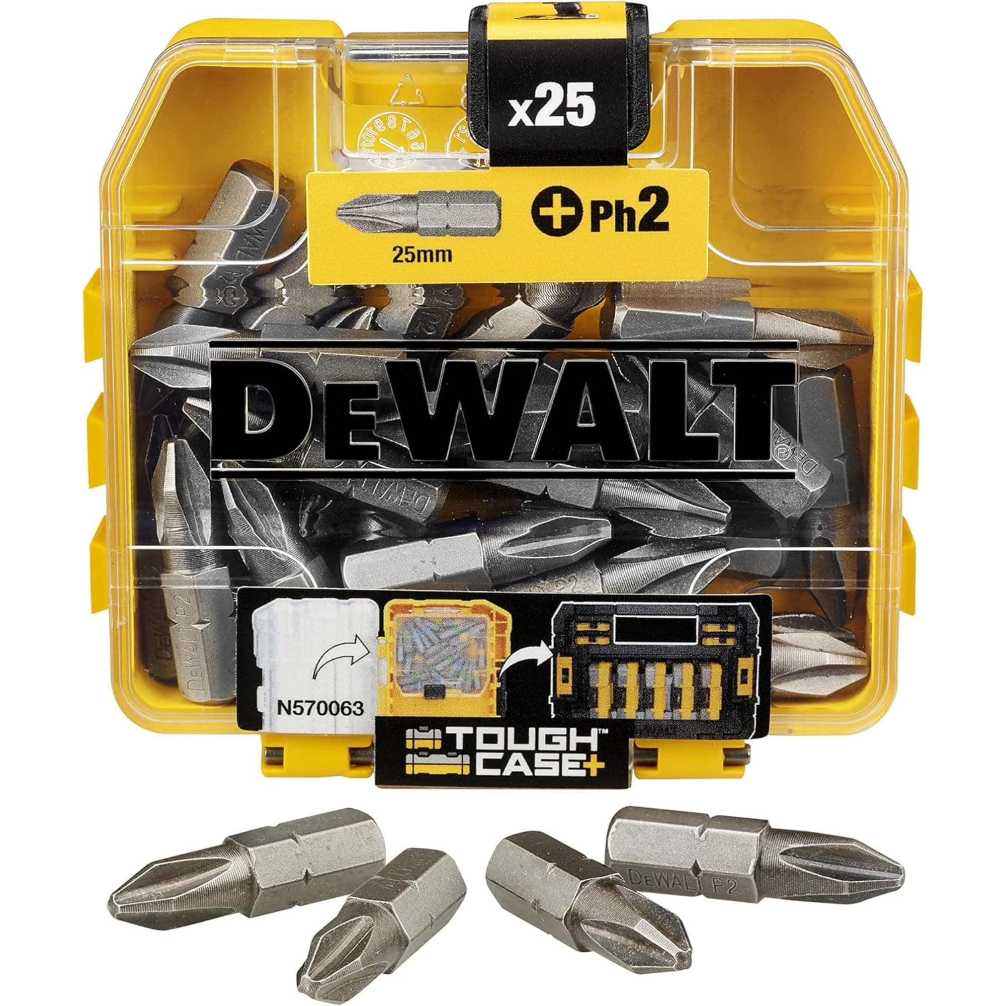 DEWALT Hochleistungs-Bit-Set 25 mm, 25-teilig, DT71522-QZ