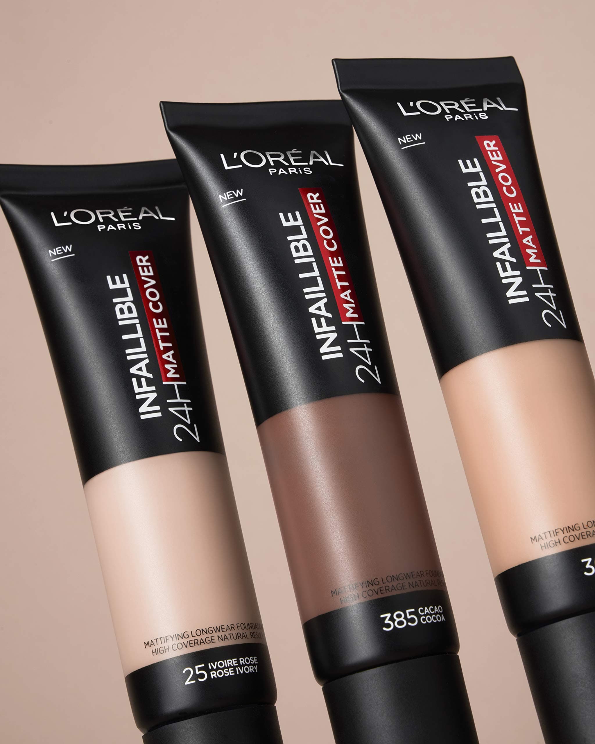 L'Oréal Paris Infaillible 24H Matte Cover 385 Cacao Foundation