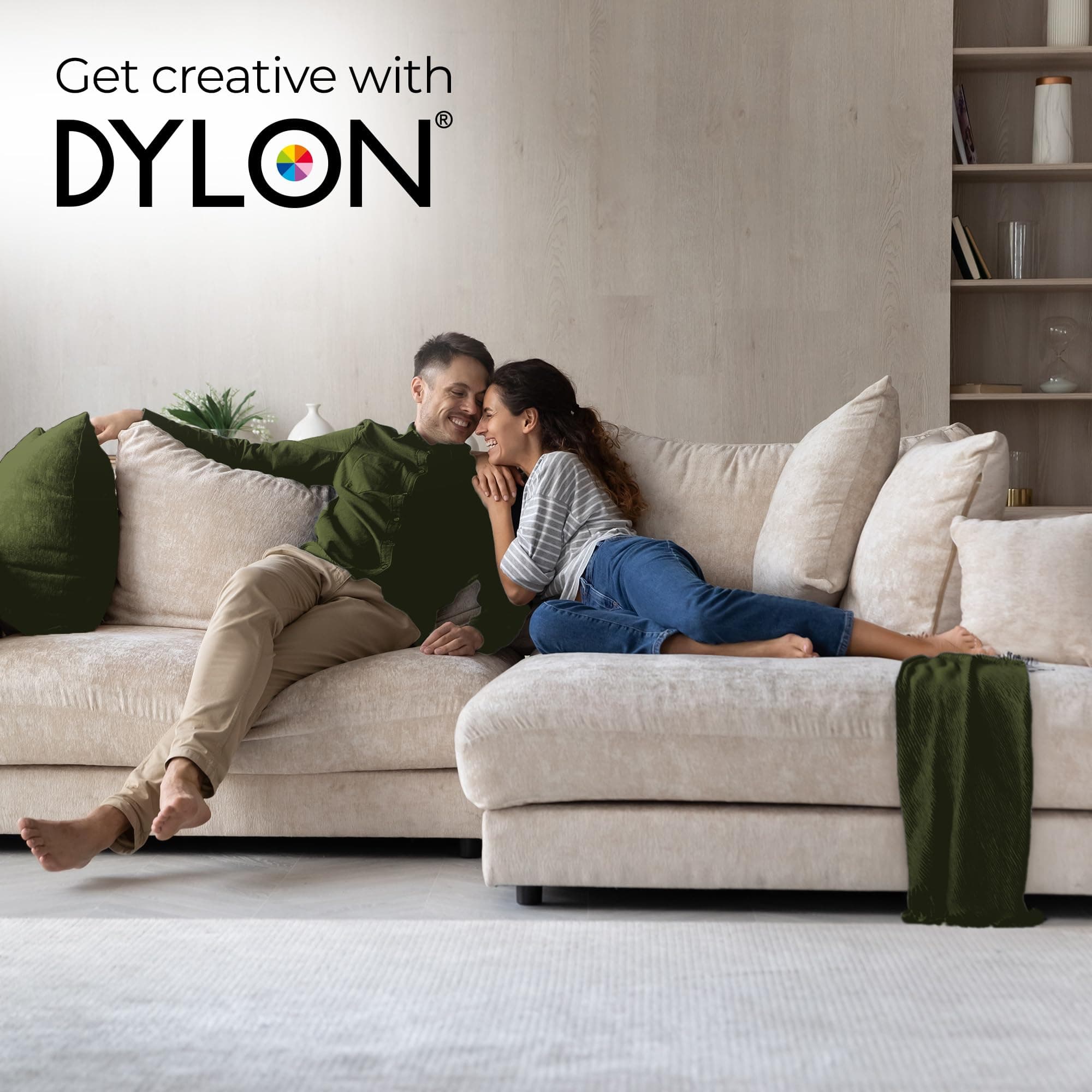 Dylon Maschine Dye Pod, oliv zaļš, 350G