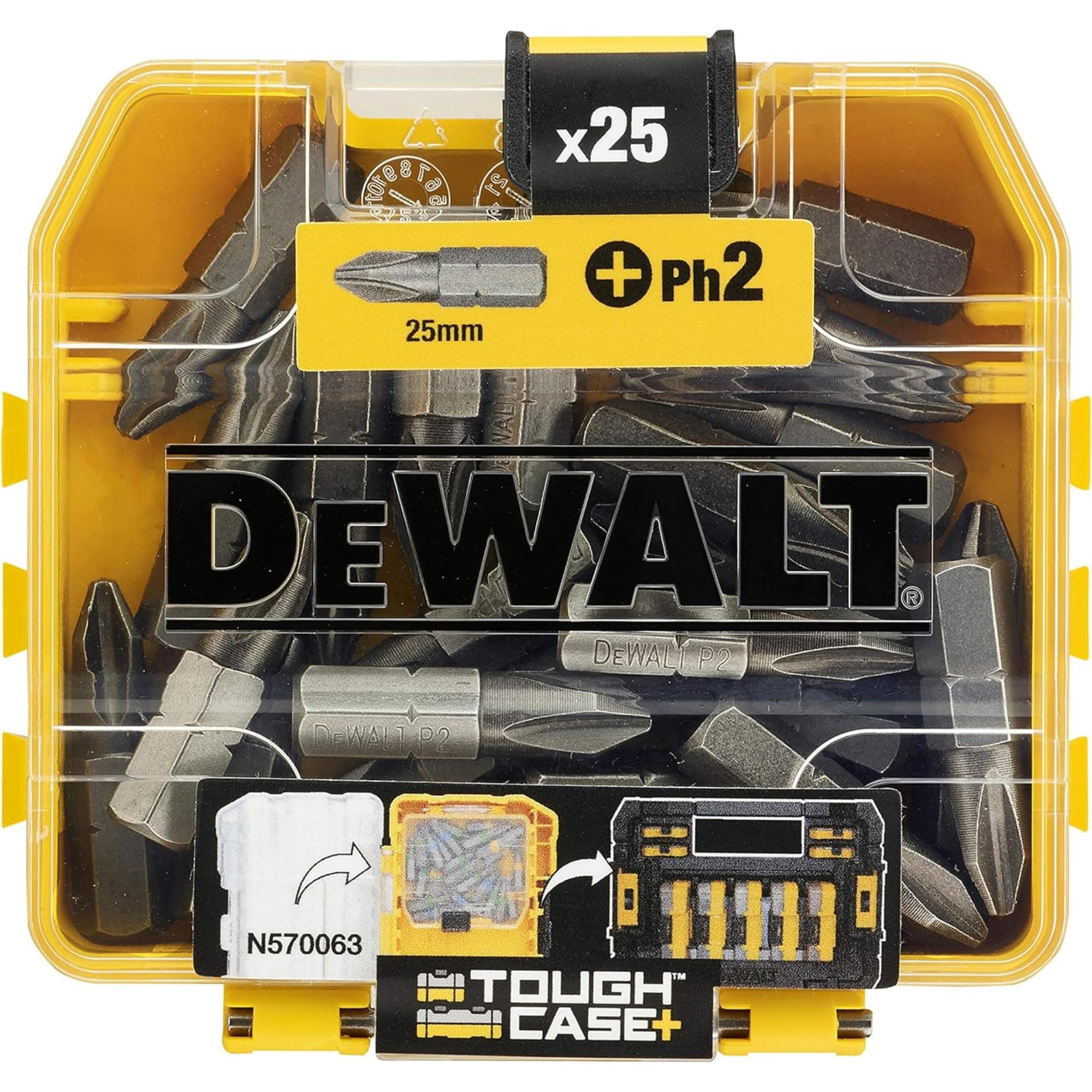 DEWALT Hochleistungs-Bit-Set 25 mm, 25-teilig, DT71522-QZ