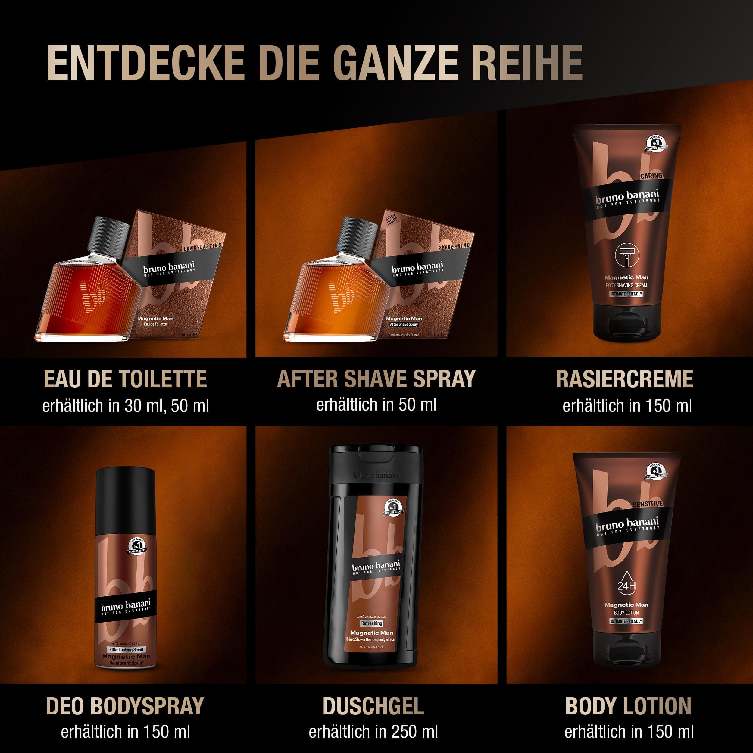 bruno banani Body Shaving Cream Magnetic Man