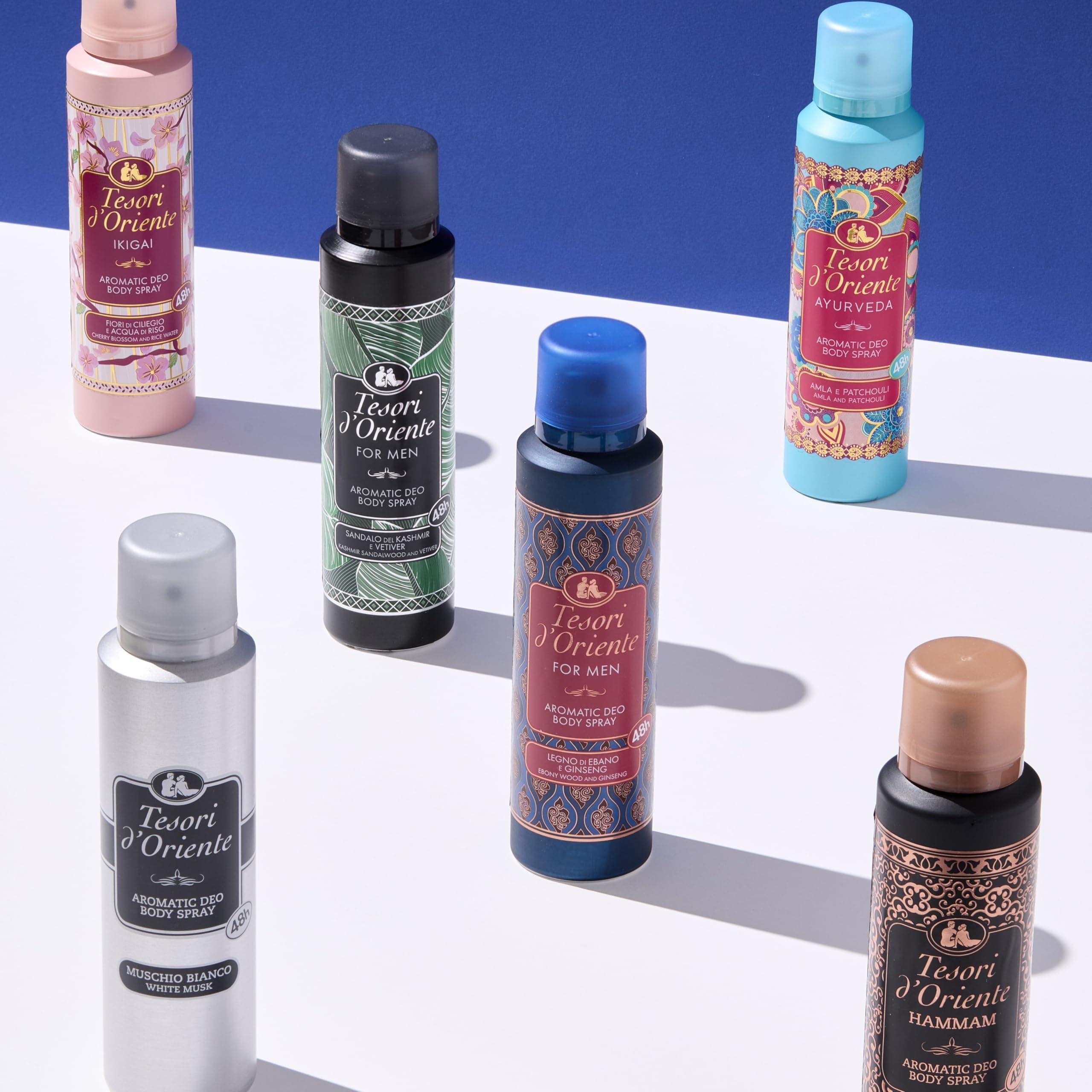 Tesori d'Oriente Aromātisks Ayurveda Deodorants Aerosols