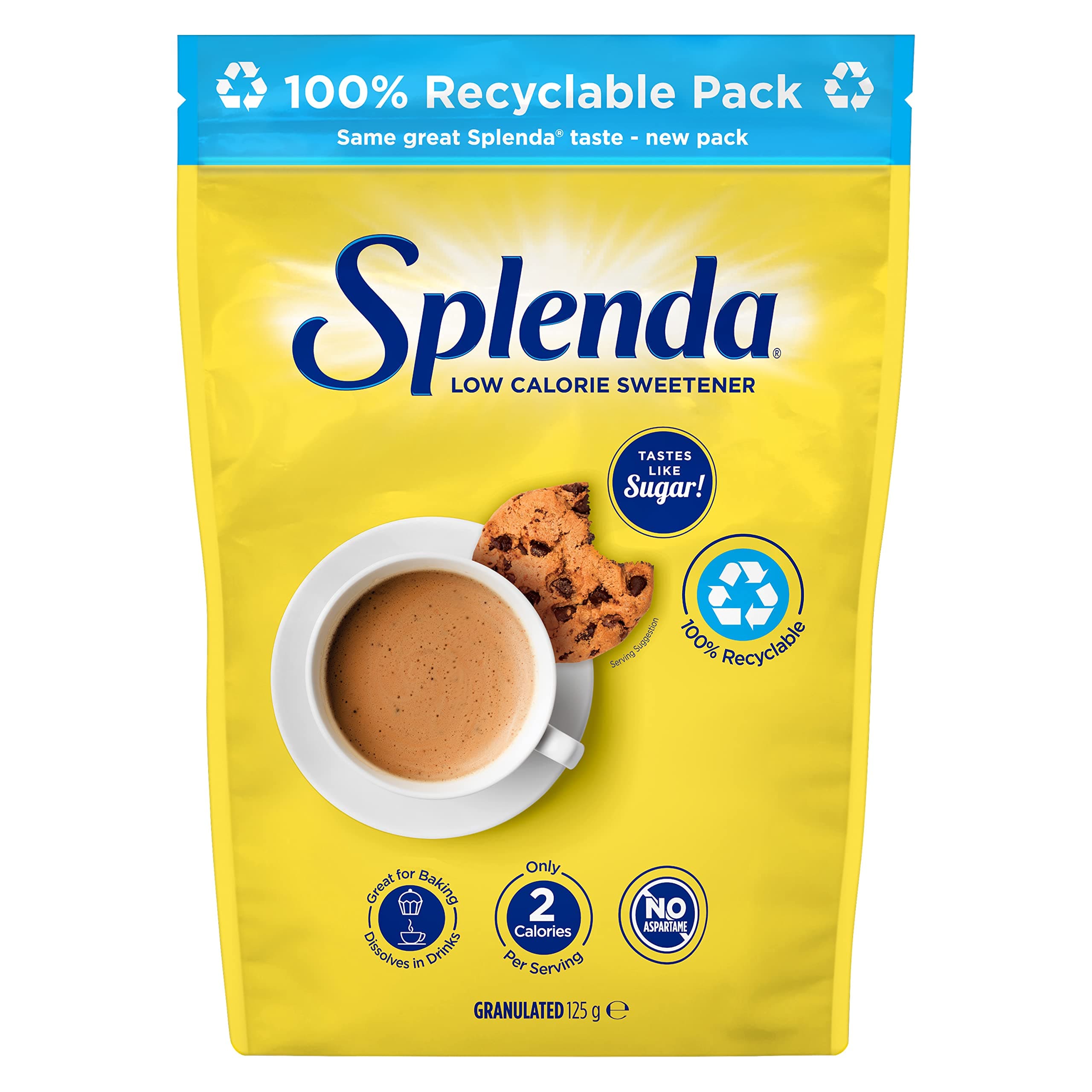 SPLENDA Granulēts cukura aizstājējs, 125 g