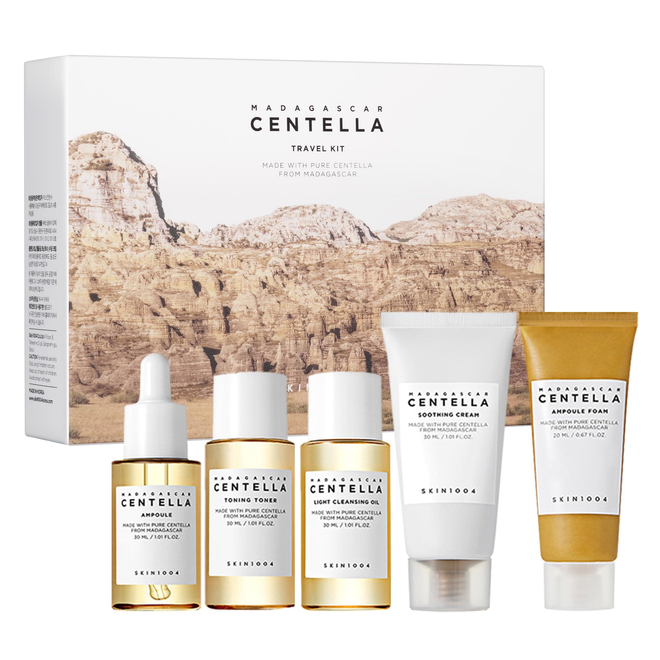 SKIN1004 Madagascar Centella ceļojumu komplekts