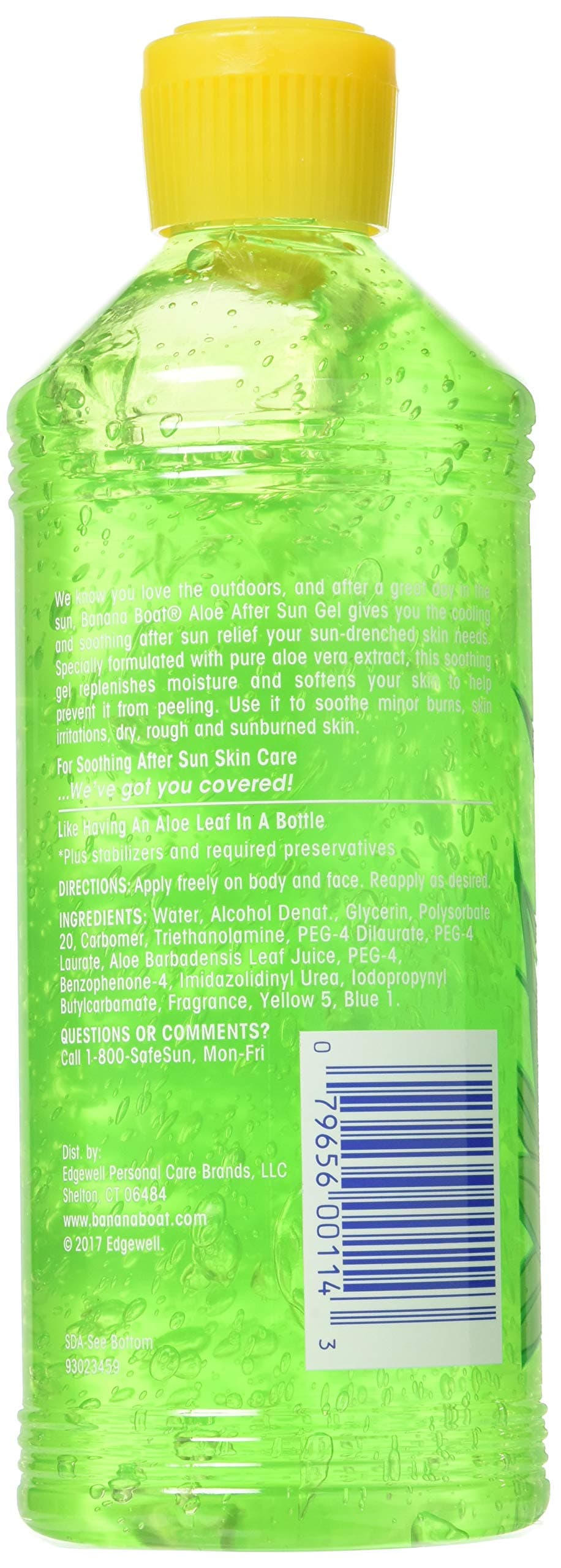 Banana Boat Aloe Vera Sun Burn Relief Gel 453ml