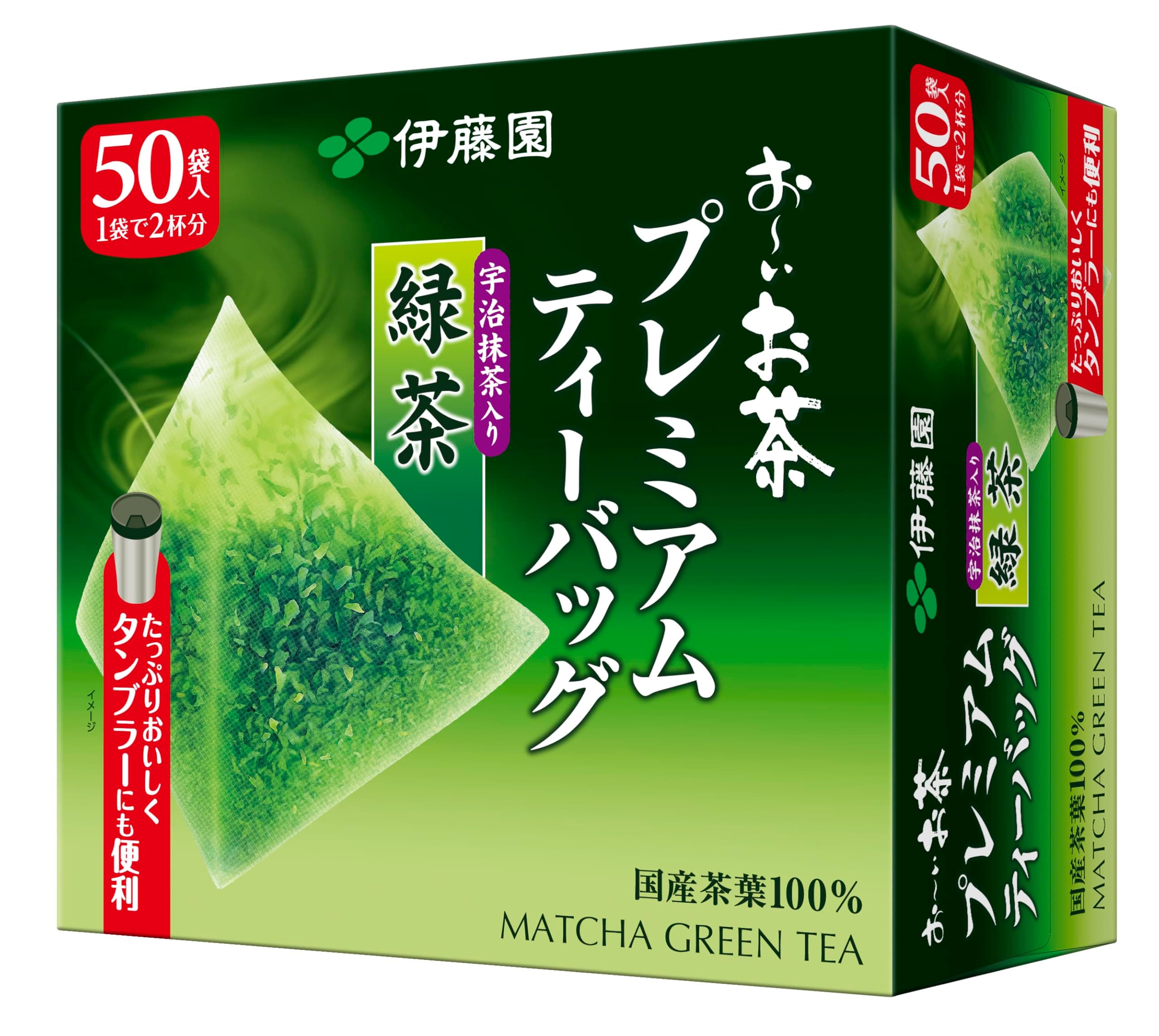 Itoen Premium Tee Bag Green Tea 1.8g - 50 gab.