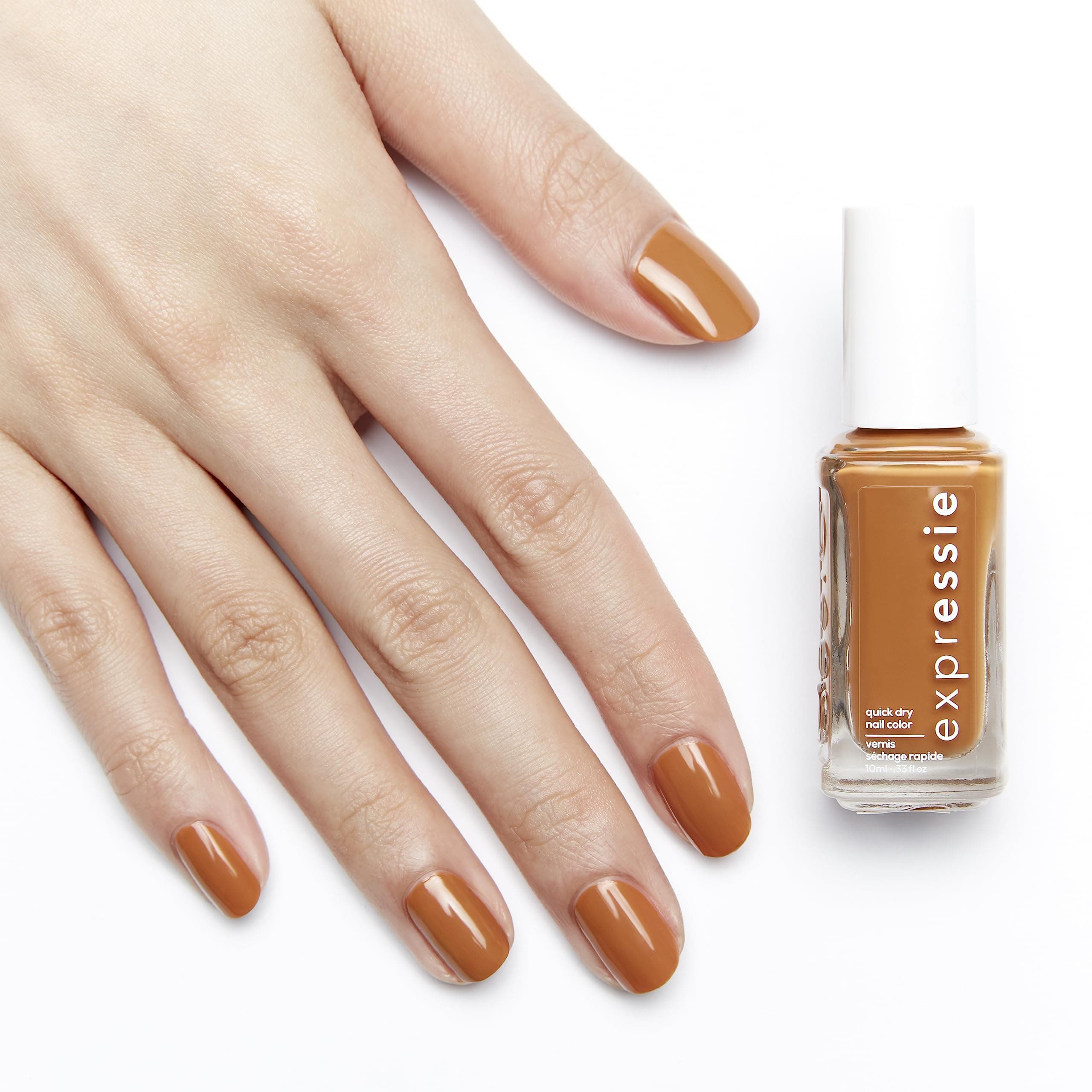 essie expressie nagu laka, Nr. 110 saffron on the move, Brūna