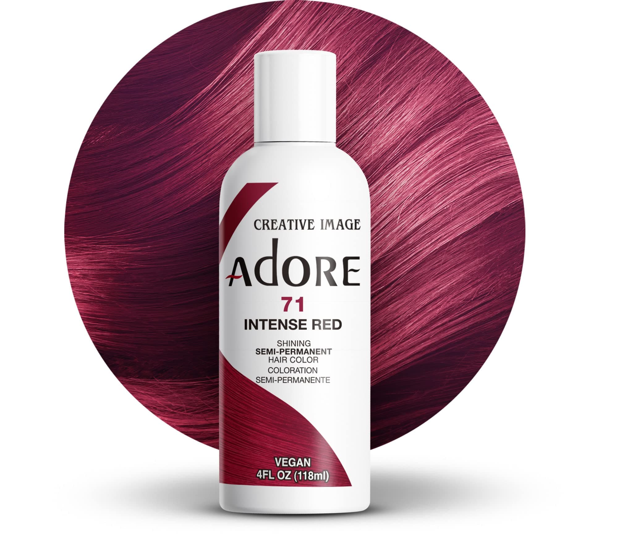 Adore Shining Semipermanente Haarfarbe, 71 Intense Red