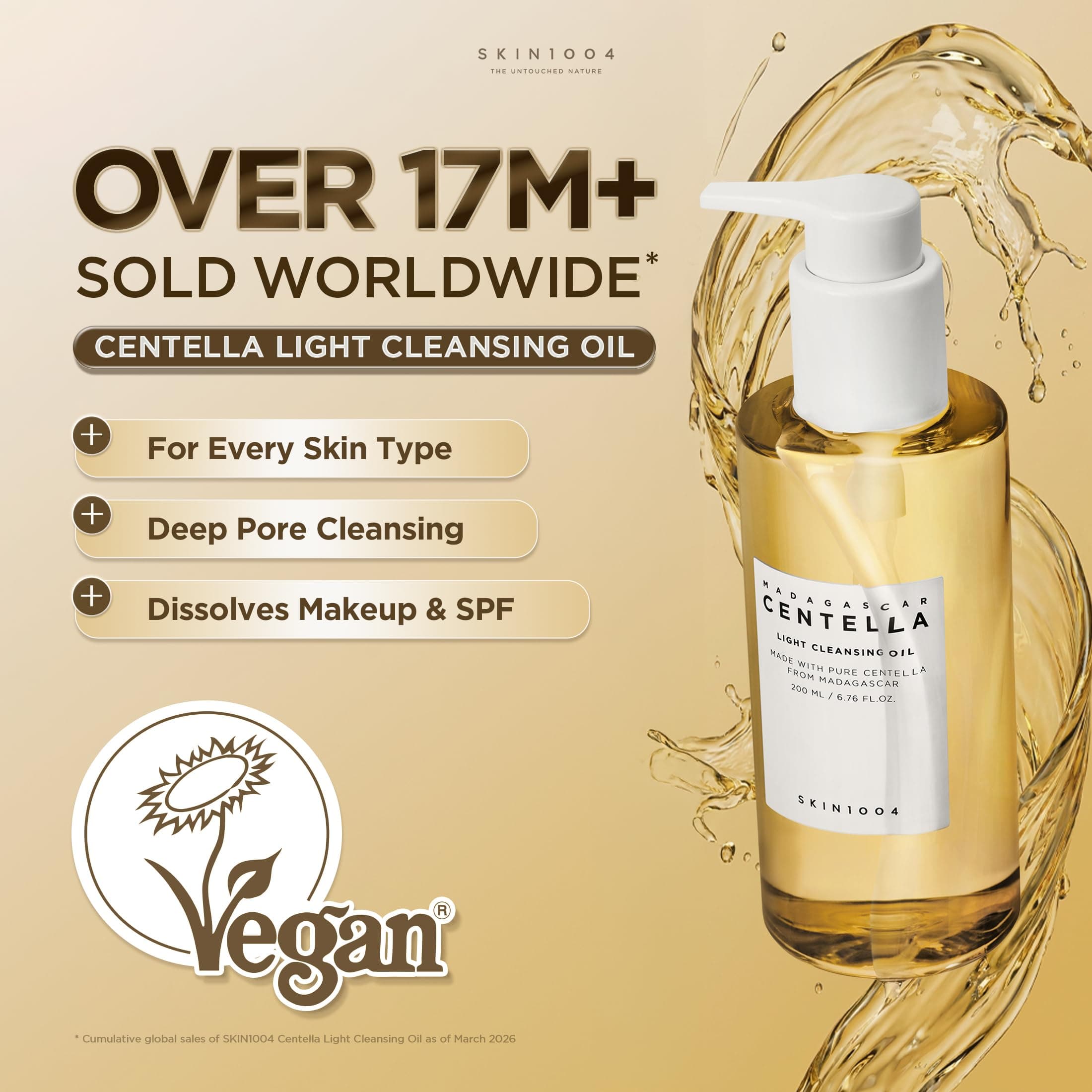 SKIN1004 Centella viegla attīrošā eļļa 200ml