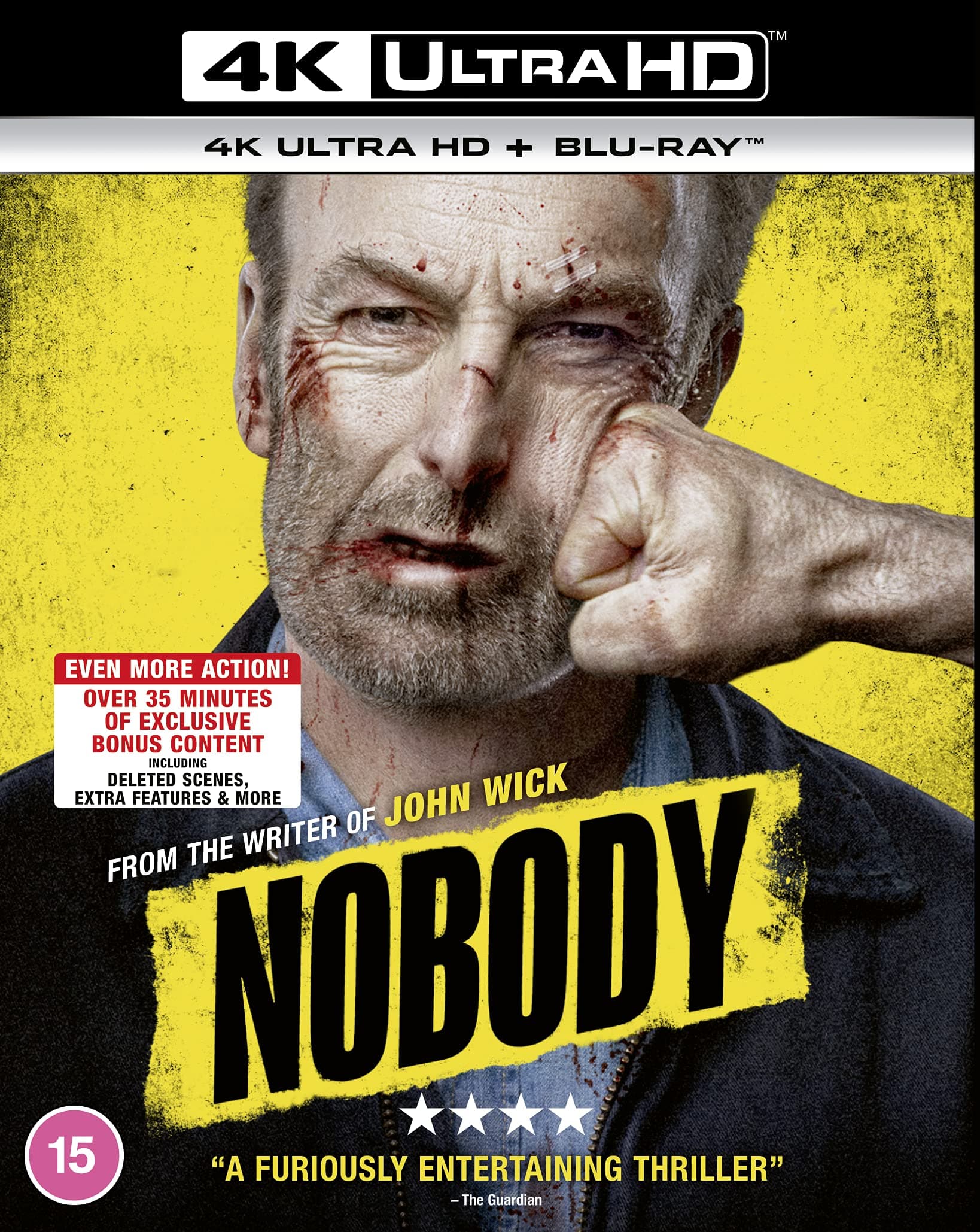 Nobody [4K Ultra-HD] [2021] [Blu-ray] [Region Free]