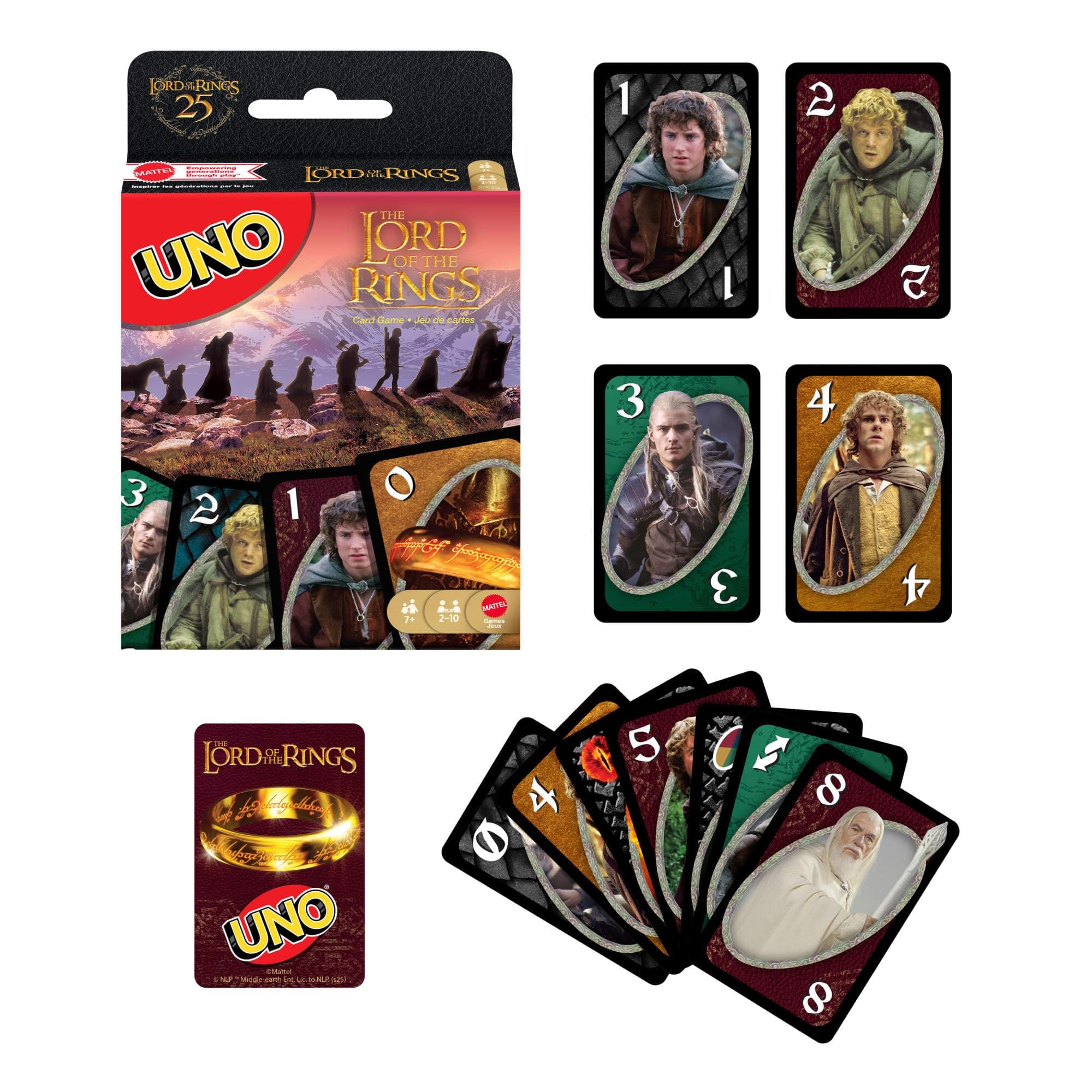 Mattel Games UNO Gredzenu Pavēlnieks