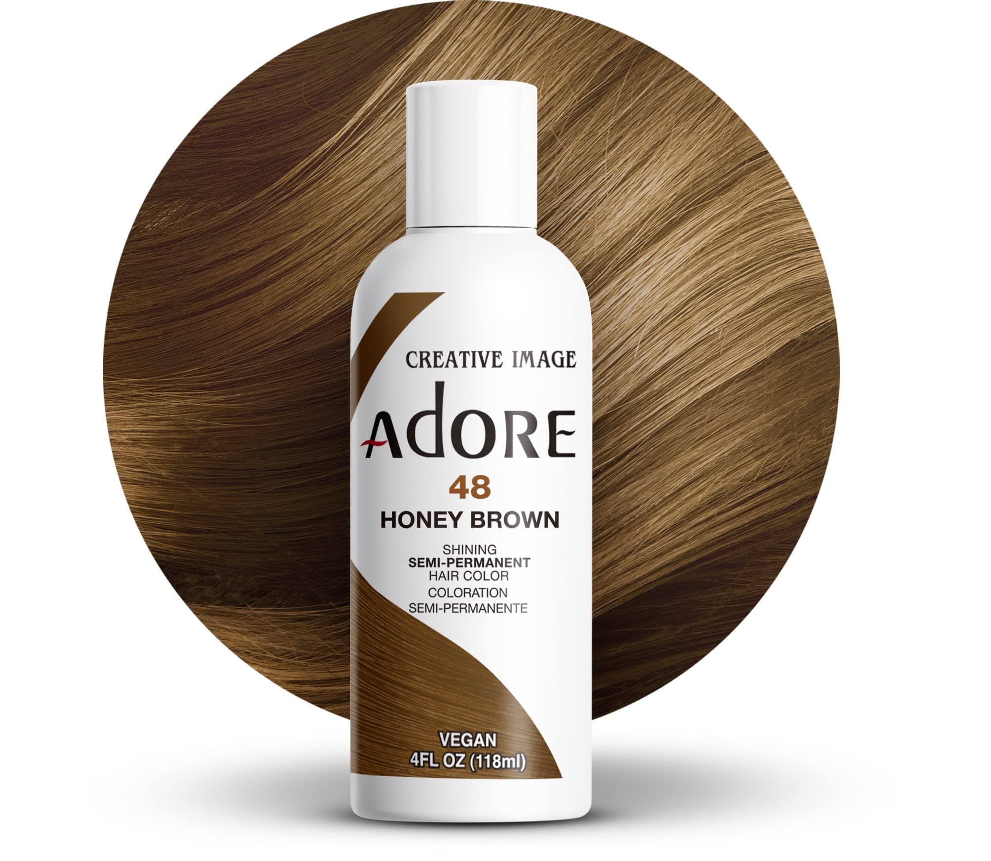 Adore Krāsa matiem - Medus brūna, 118 ml