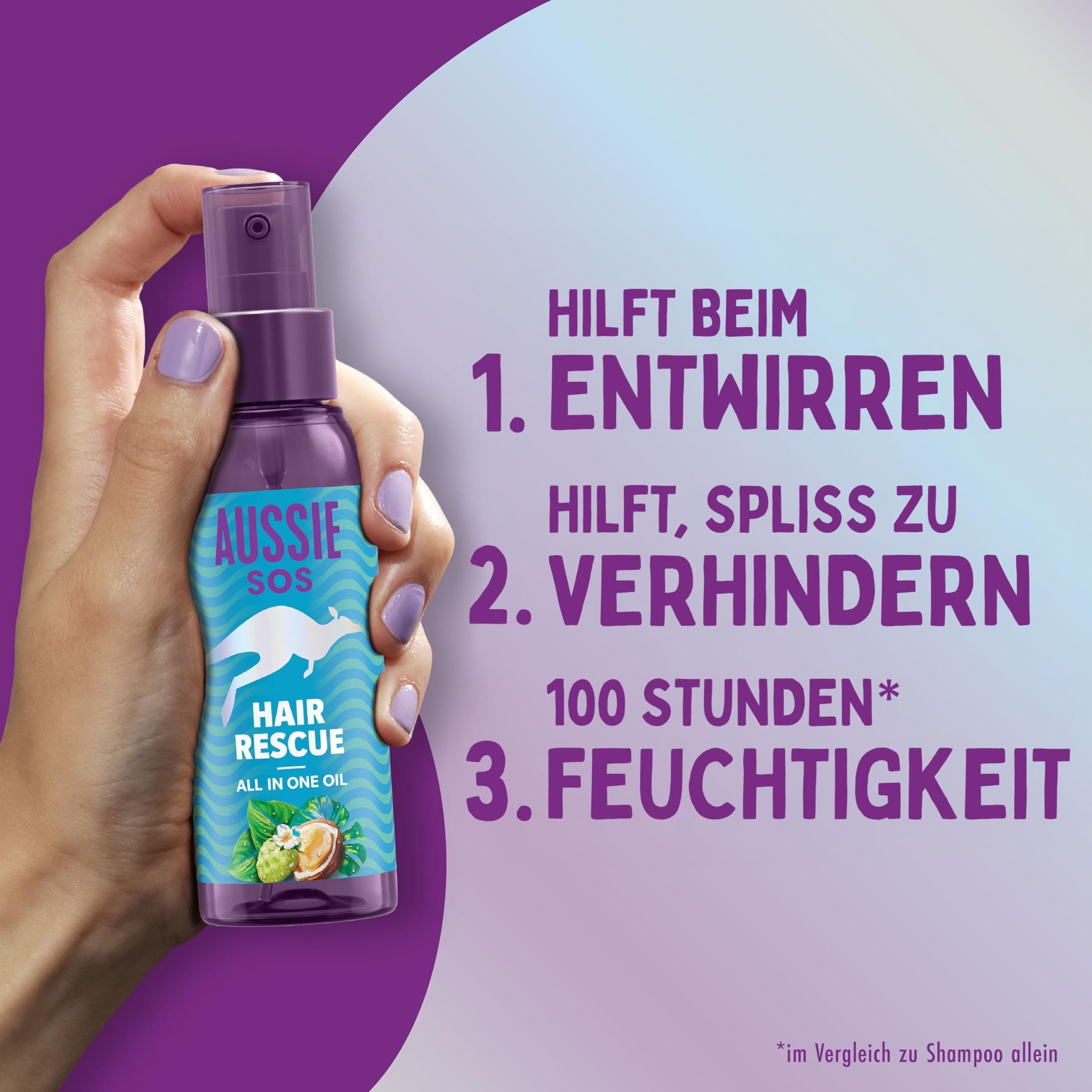 Aussie SOS Hair Rescue Matu Eļļa 100ml