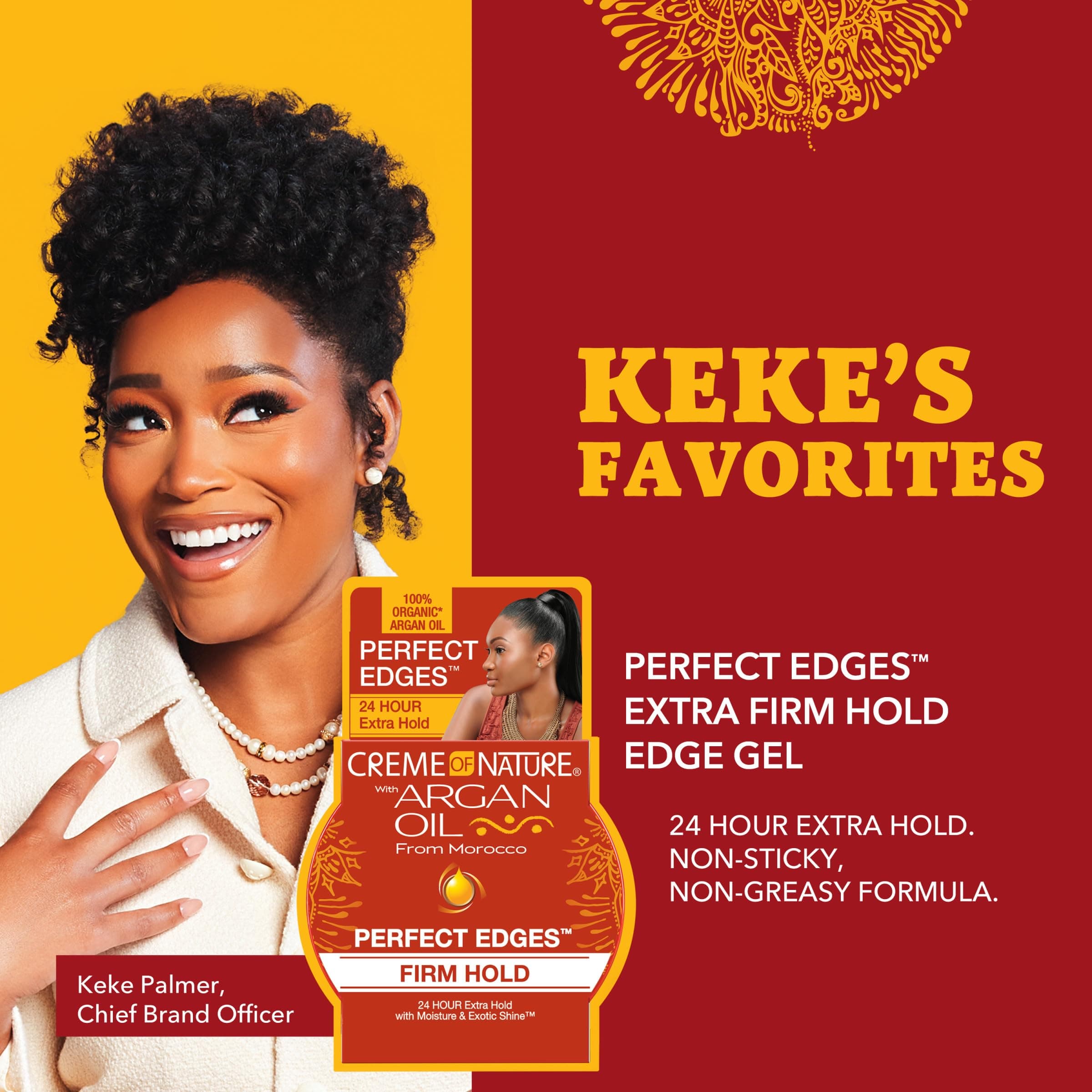 Creme of Nature Argan Oil Edges Styling Gel