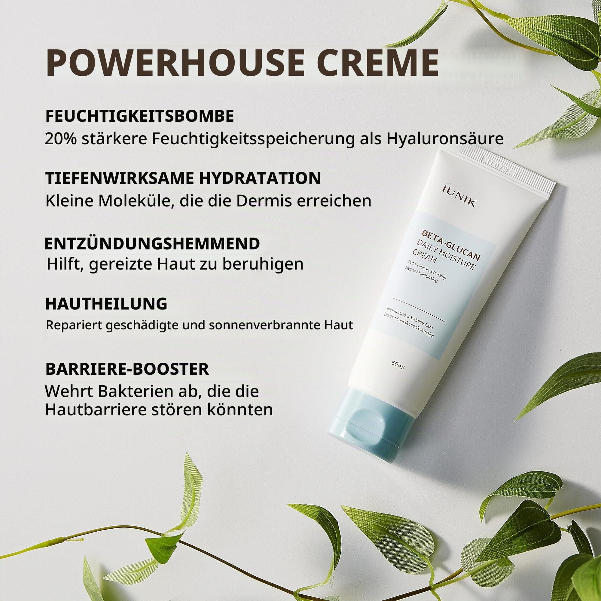 iUNIK Beta-Glucan Daily Moisturizer Cream