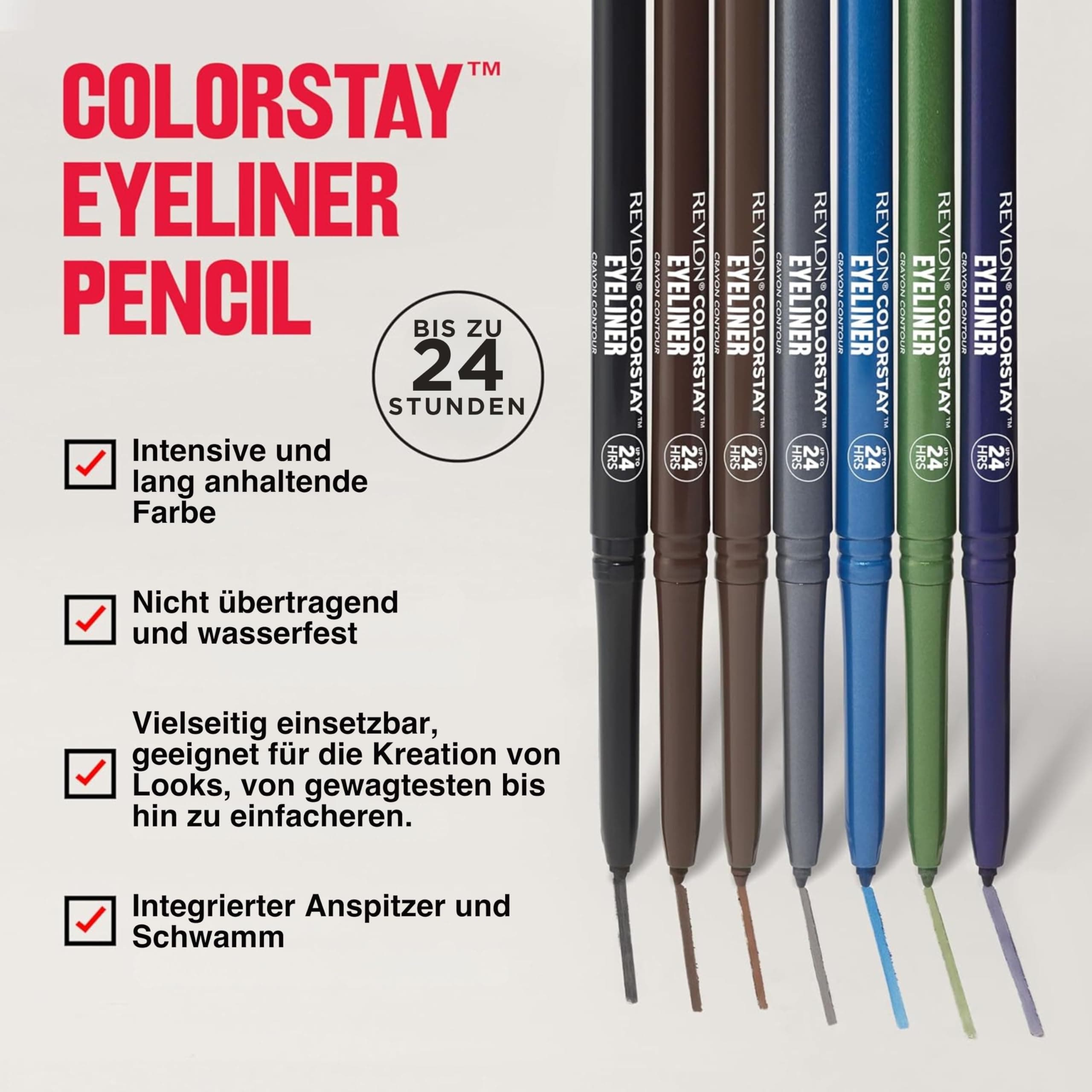 Revlon ColorStay Eyeliner Pencil, 205 Sapphire
