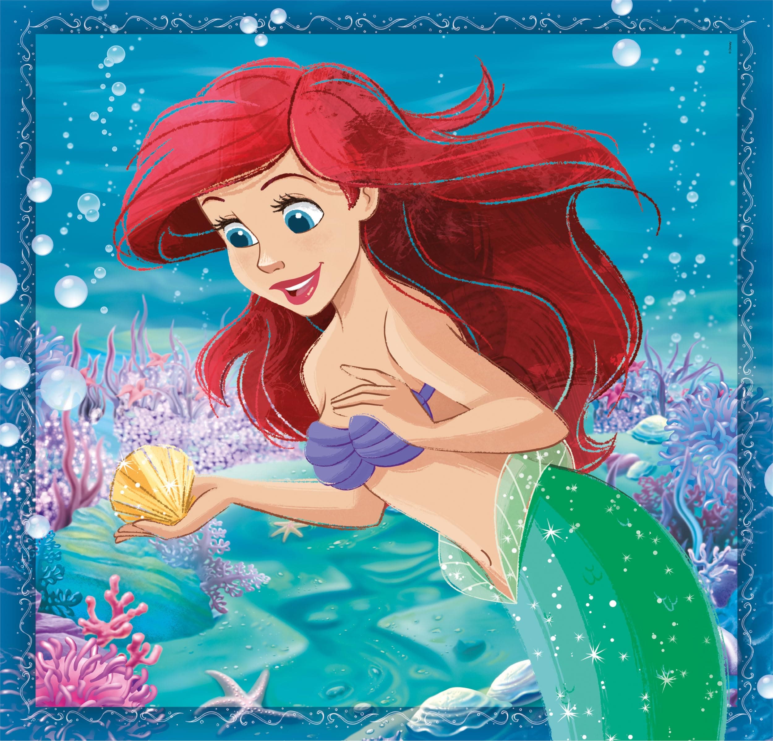 Clementoni Supercolor Disney Princesses Puzzle 3 x 48 Teile