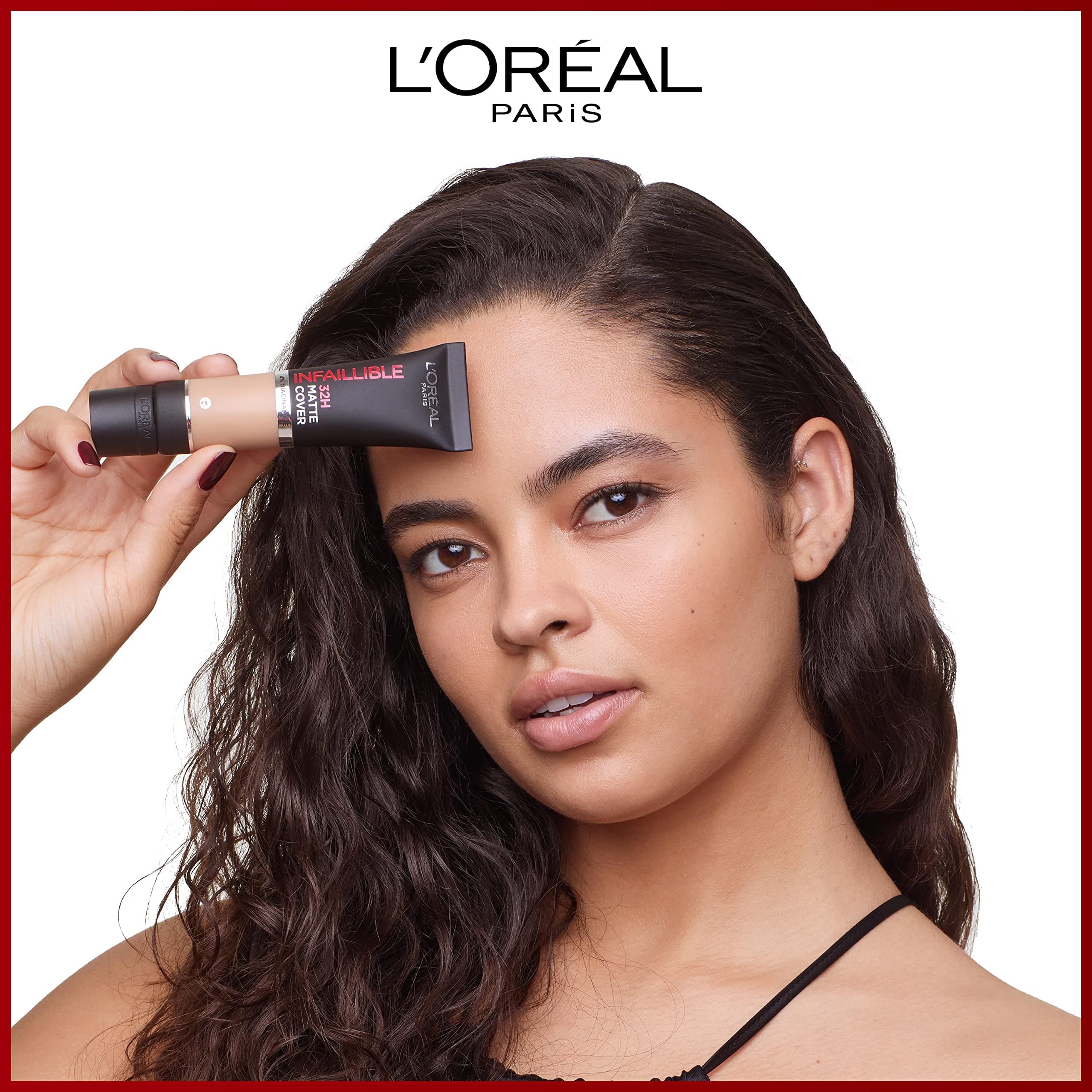 L'Oréal Paris Infaillible 32H Matte Cover šķidrais pūderis, Nr. 320 Cool