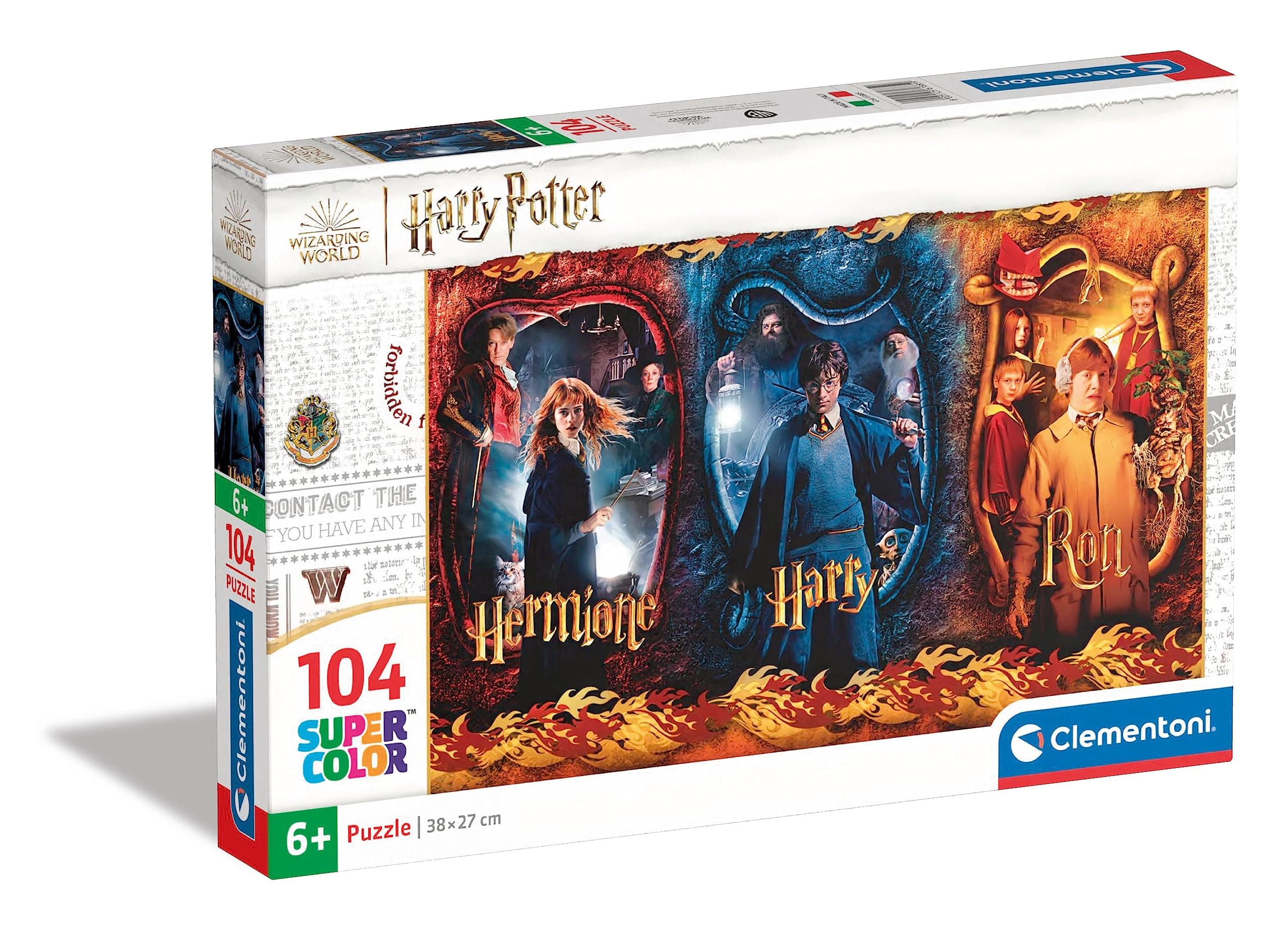 Clementoni 61885 Supercolor Harry Potter - Puzzle 104 daļas