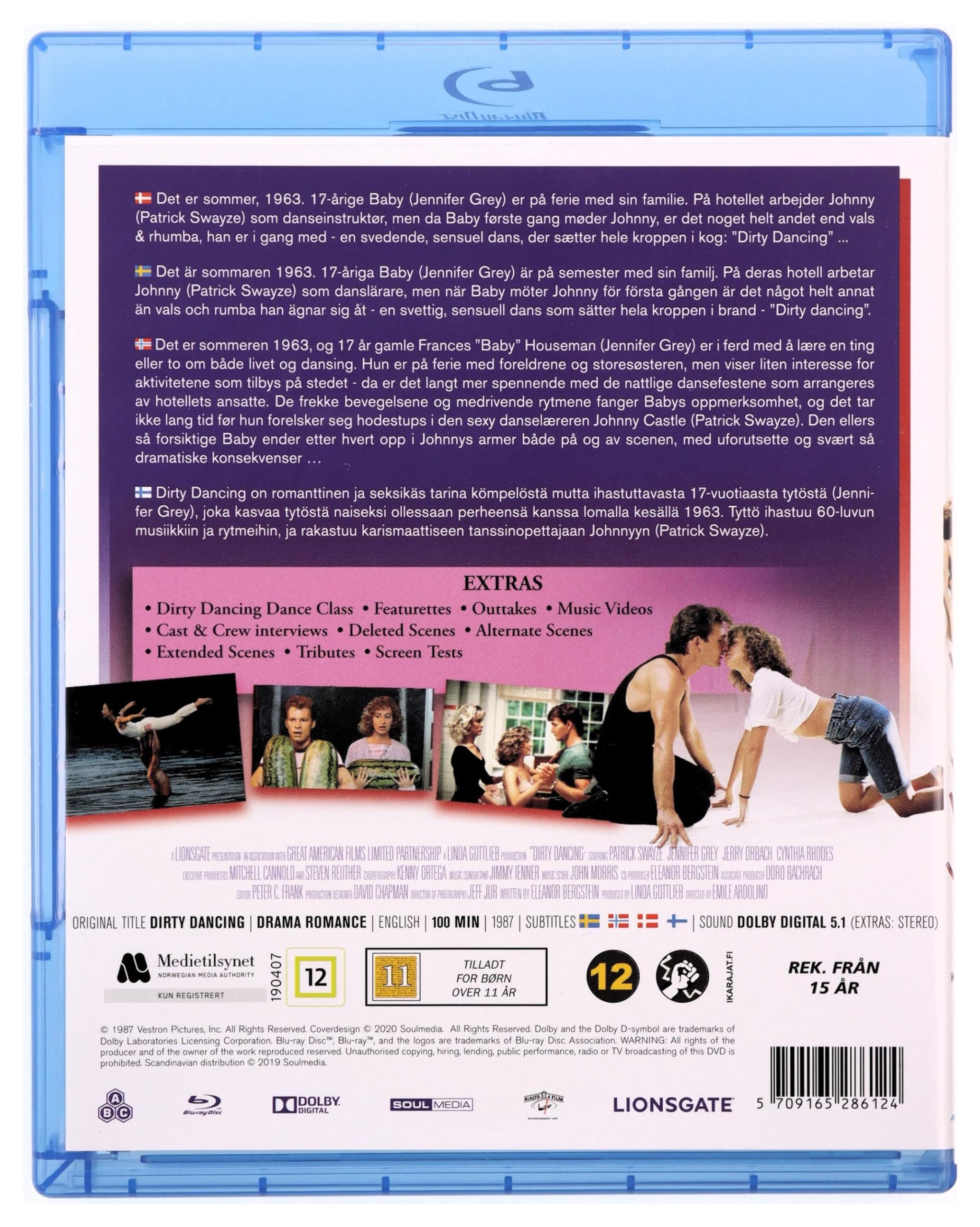 SMD Filma - Dirty Dancing (1987) Blu-Ray