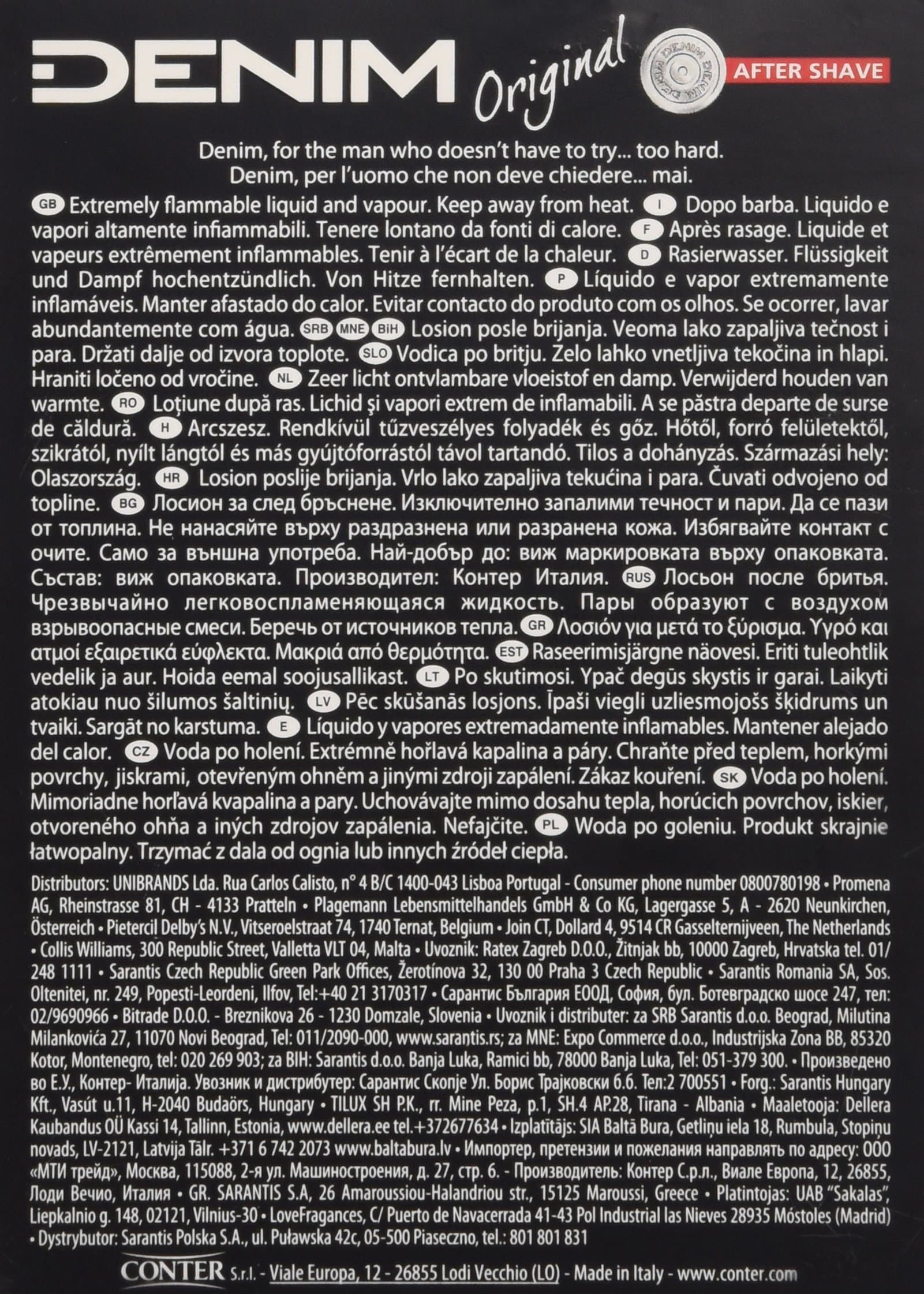 Denim Original Pēcskūšanās losjons 100 ml