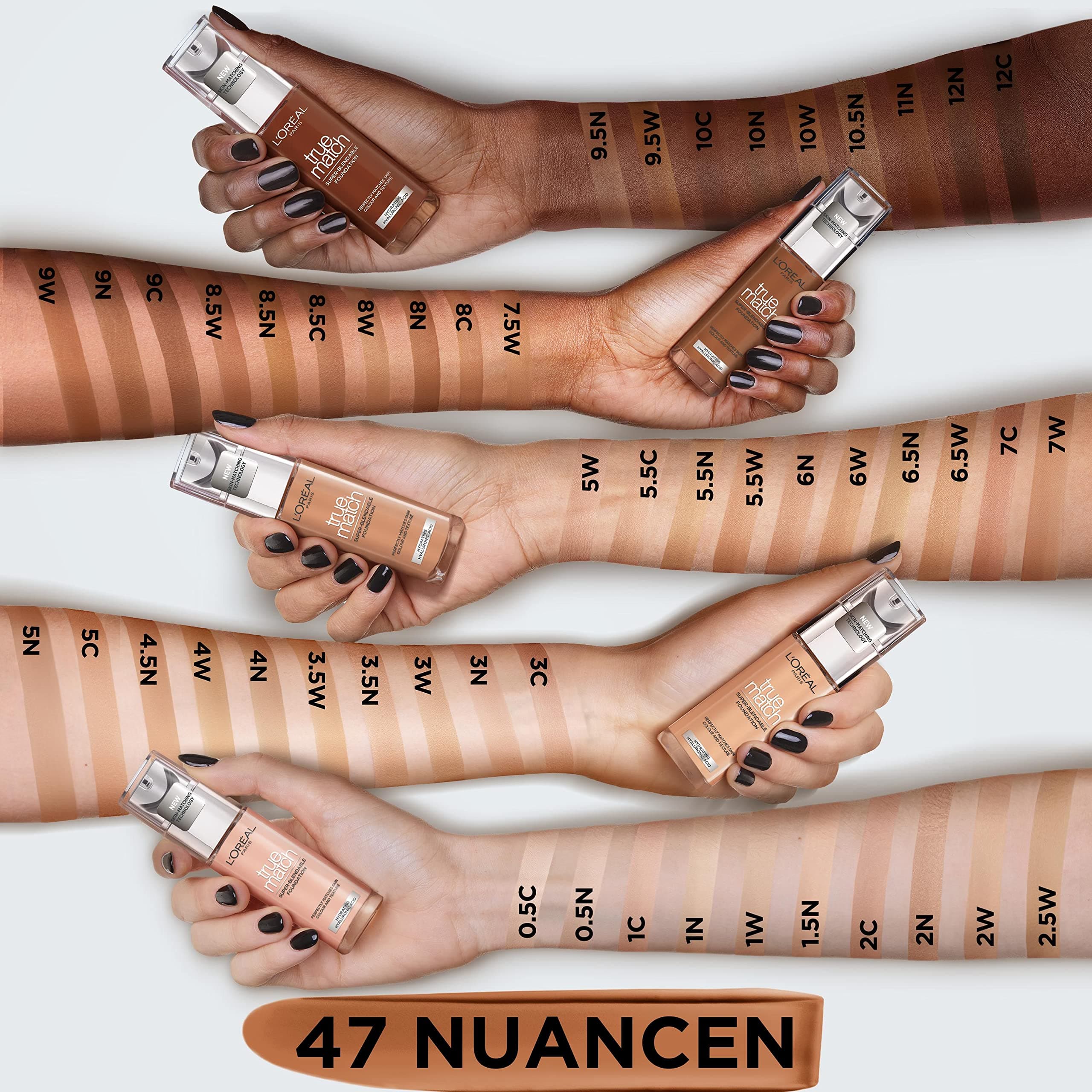 L'Oréal Paris Perfect Match šķidrais tonālais krēms, Nr. 8.5.D/8.5.W Toffee, 30 ml