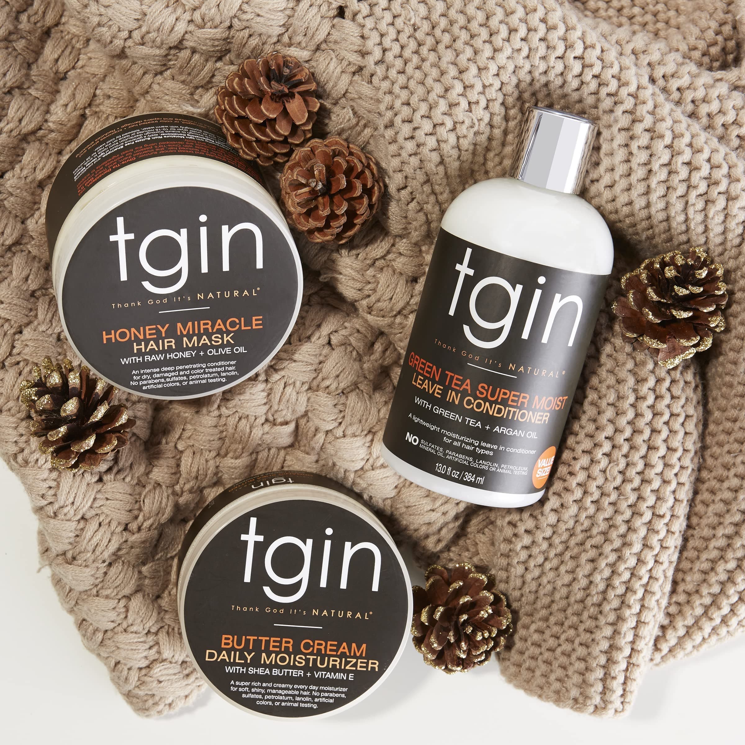 tgin Butter-Cream Daily Moisturizer für Naturhaar, 12oz