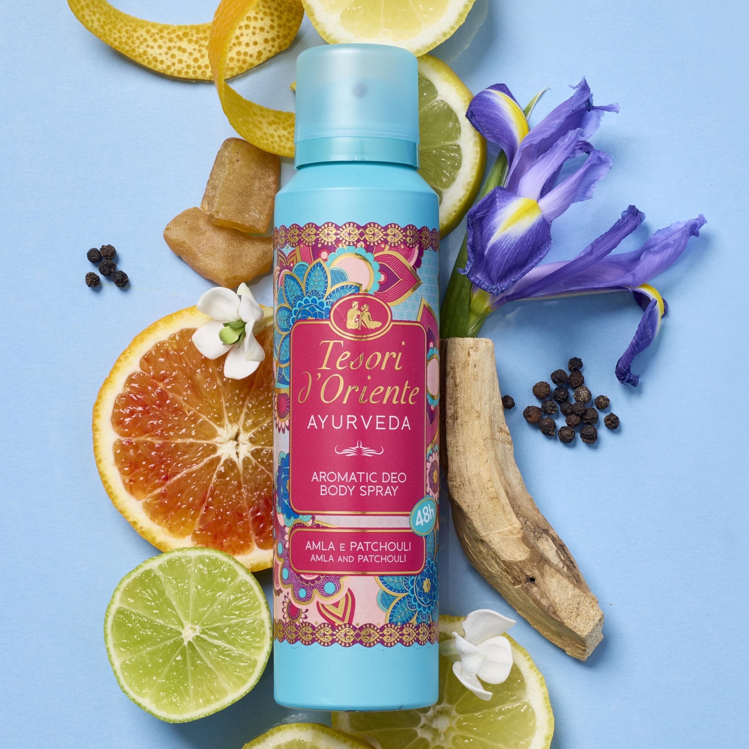 Tesori d'Oriente Aromātisks Ayurveda Deodorants Aerosols