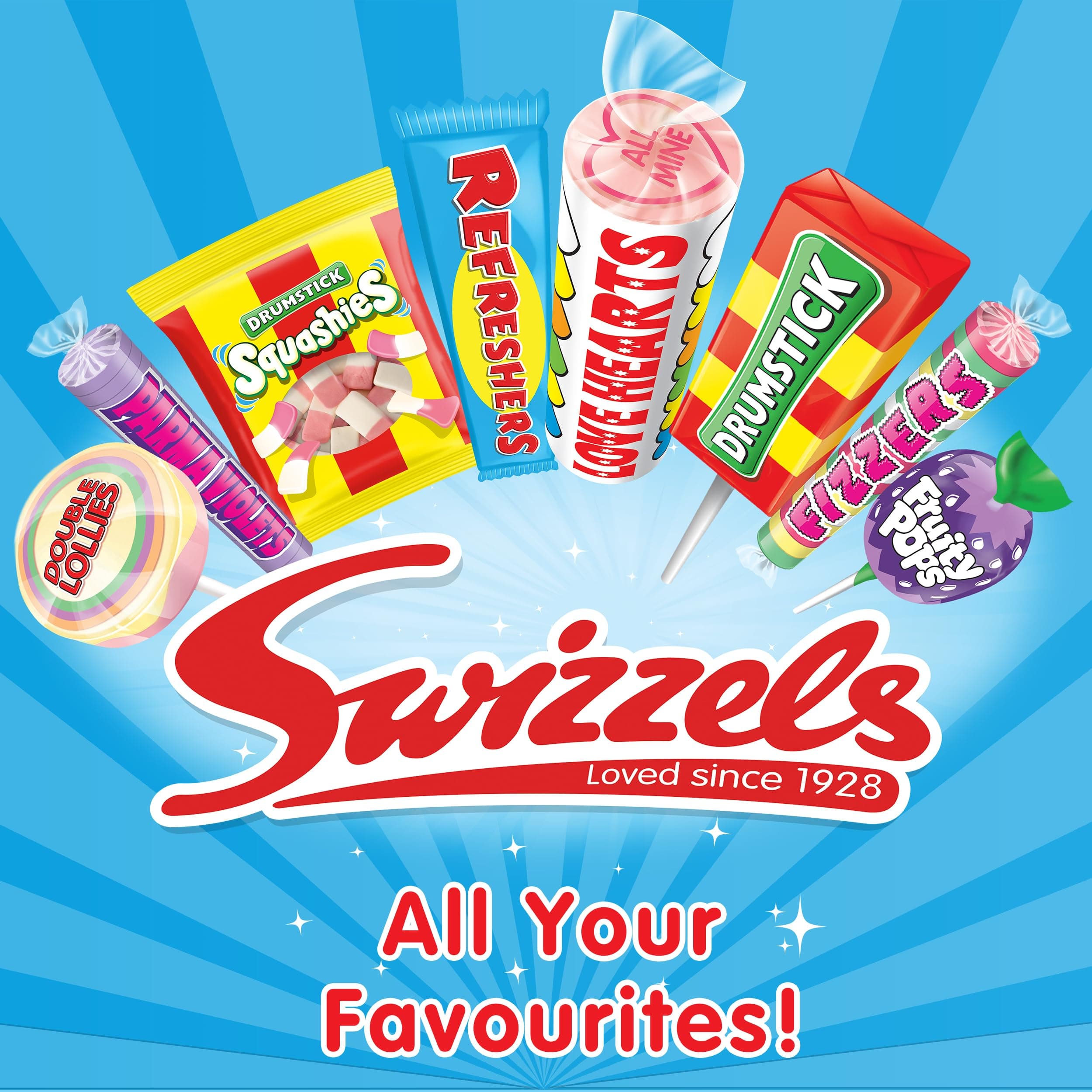 Swizzels Originell Love Hearts - Konfektes 127G
