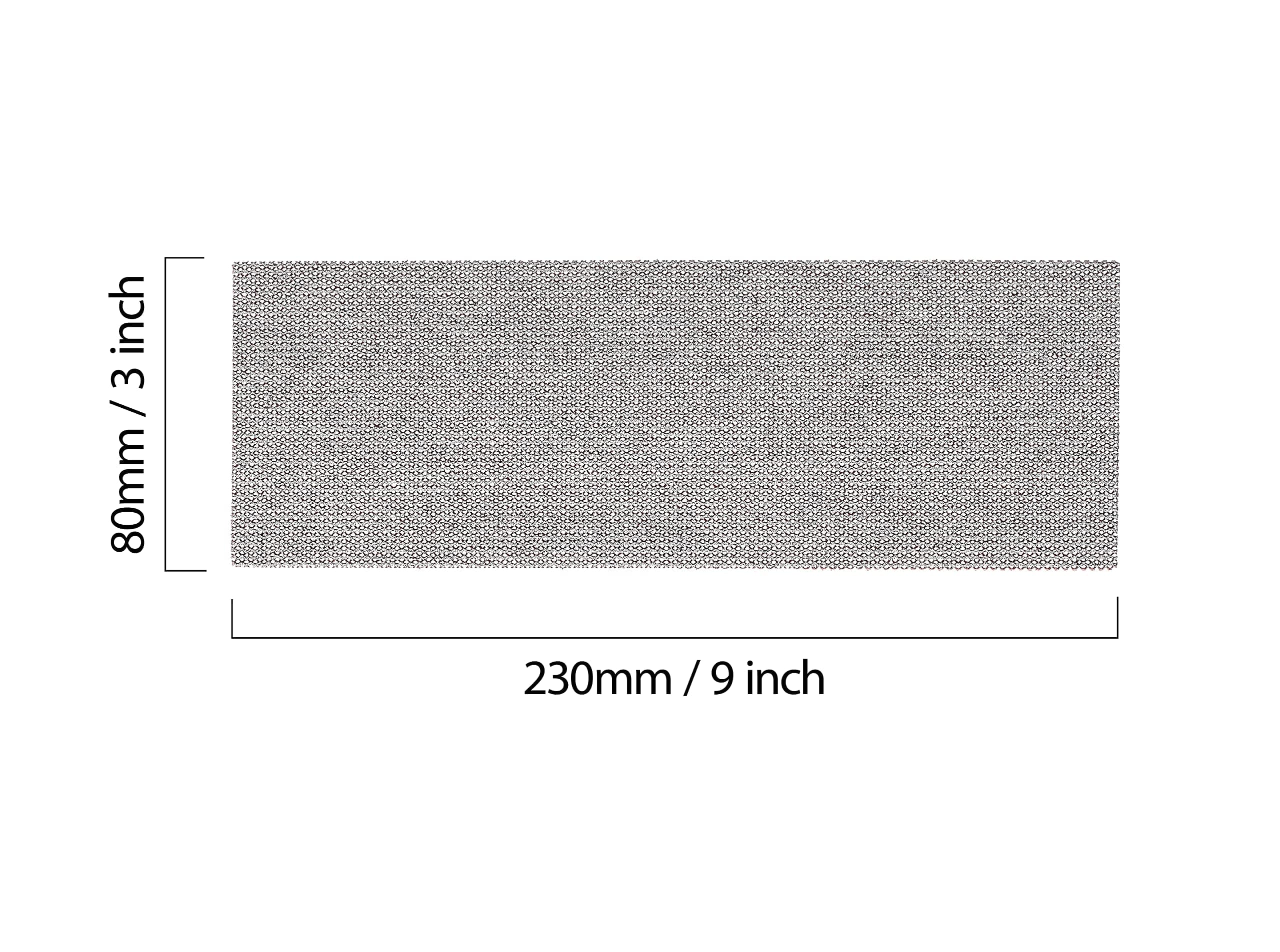 Mirka Abranet slīppapīra strēmeles 80x230 mm Klett P240, 10 gab.