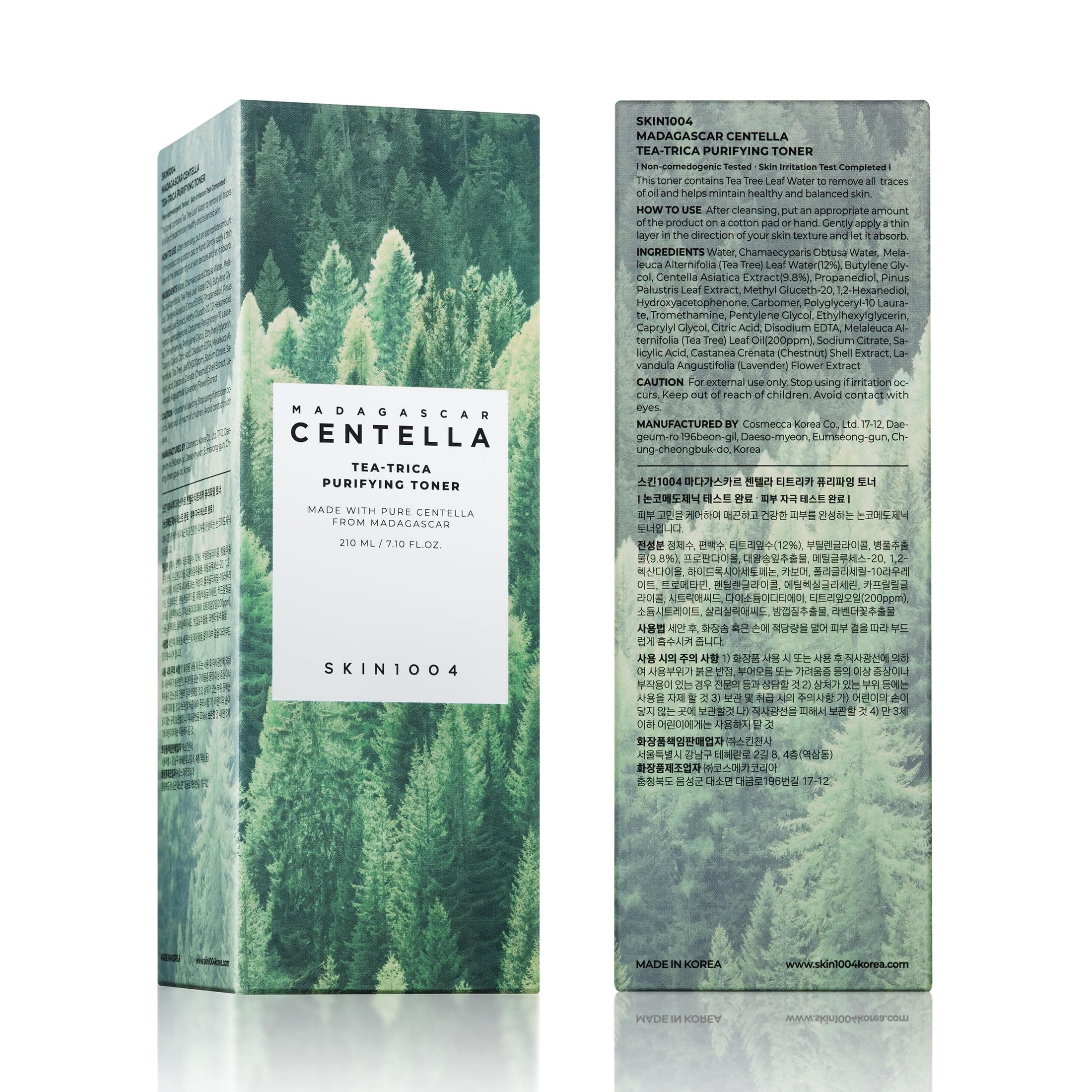 SKIN1004 Madagascar Centella Tea-Trica Purifying Toner