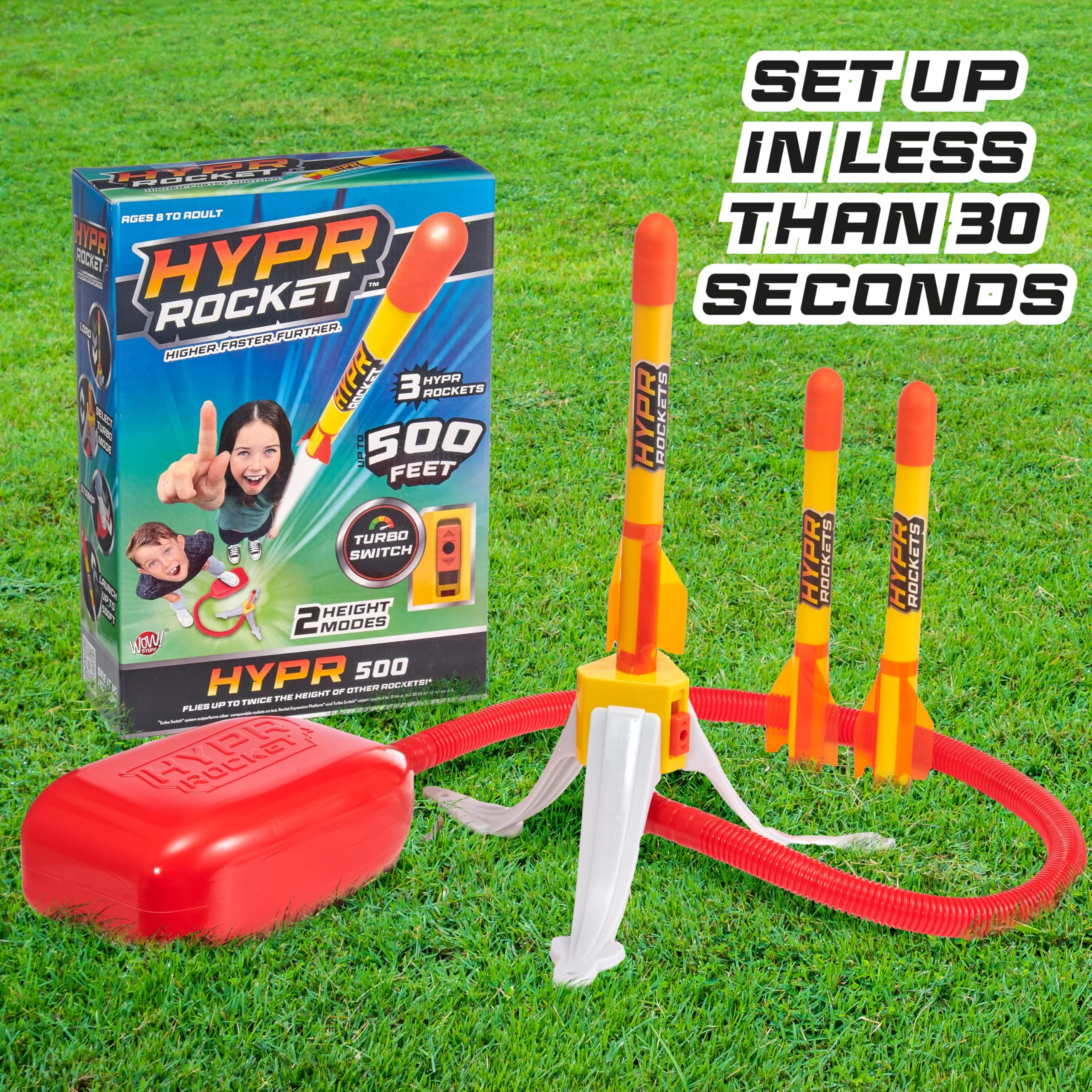 BANDAI Hypr Rocket Jump 500 Raketenwerfer