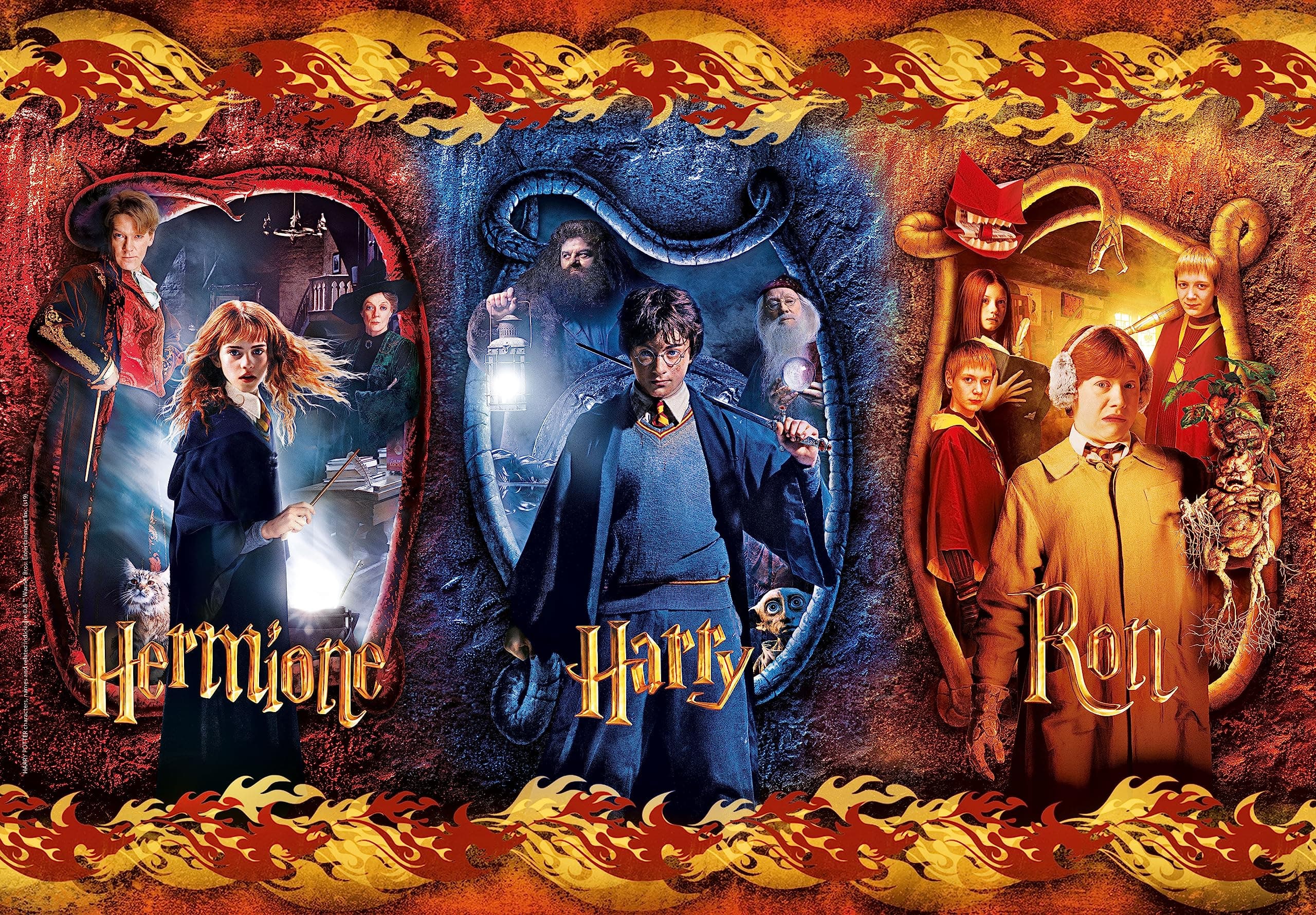 Clementoni 61885 Supercolor Harry Potter - Puzzle 104 daļas