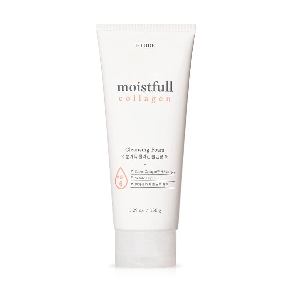 ETUDE Mitrinošs Kolagēna Tīrīšanas Putas 150ml