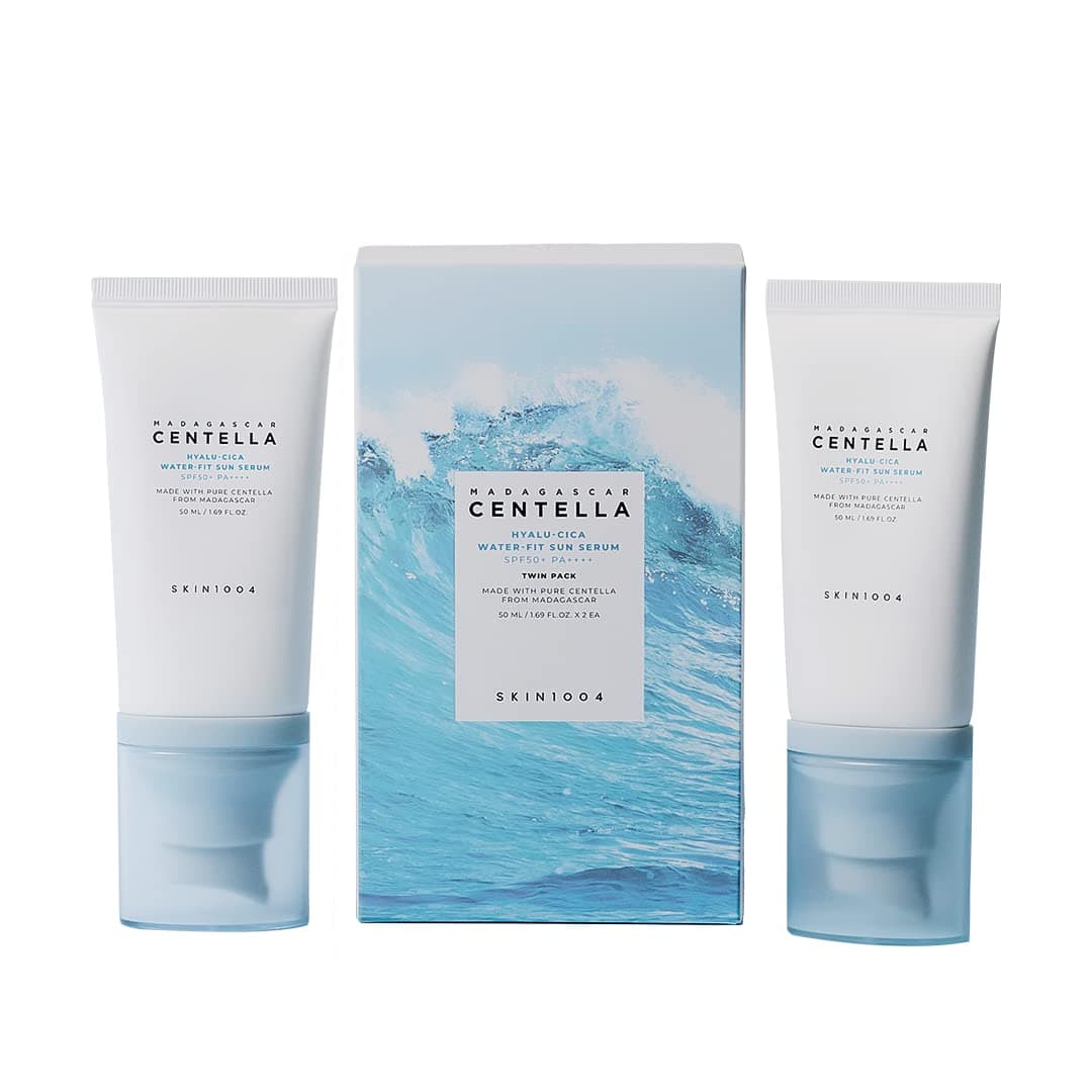 SKIN1004 Madagascar Centella Hyalu-Cica Water-Fit Sun Serum Set