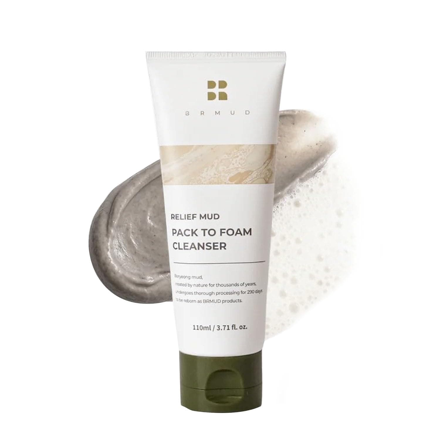 BRMUD Relief MUD PACK TO FOAM CLEANSER 110ml