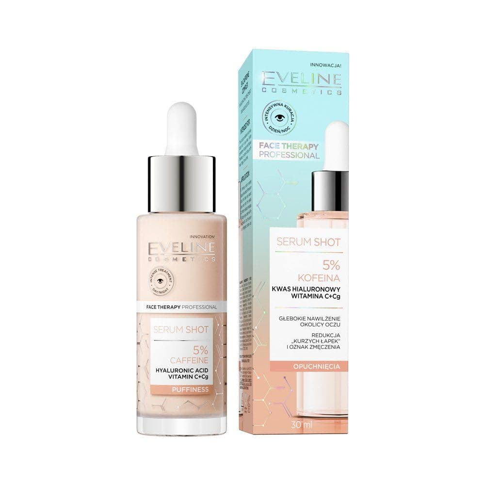 Eveline Cosmetics Face Therapy Professional Energetizējošs acu serums ar 5% kofeīna kompleksu