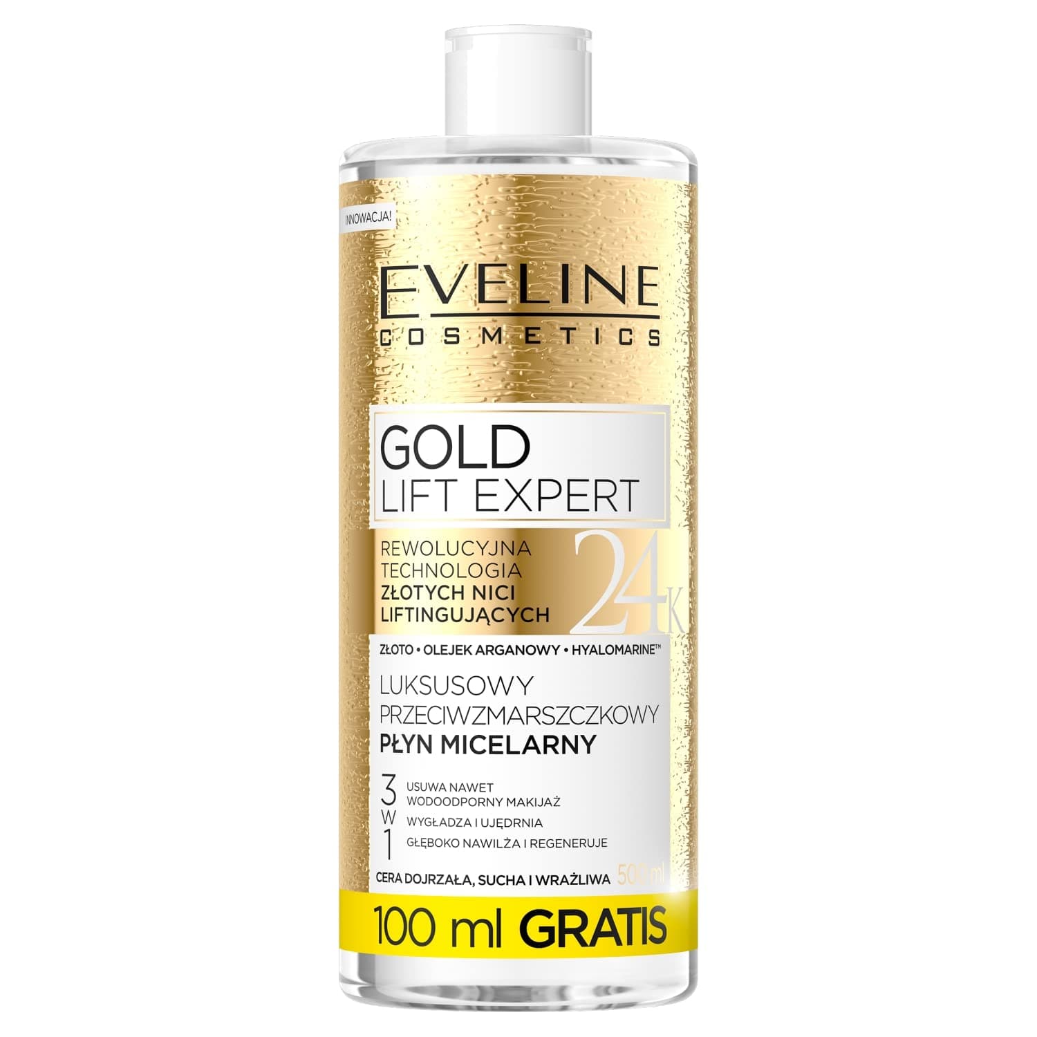 Eveline Cosmetics Gold Lift Expert Micelārais Ūdens